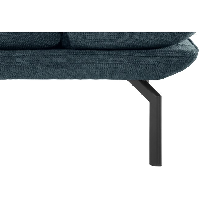 DOMO collection Ecksofa »New York«, wahlweise mit Arm- und Rückenfunktion,  mit Winkelfuß aus Metall bestellen | BAUR