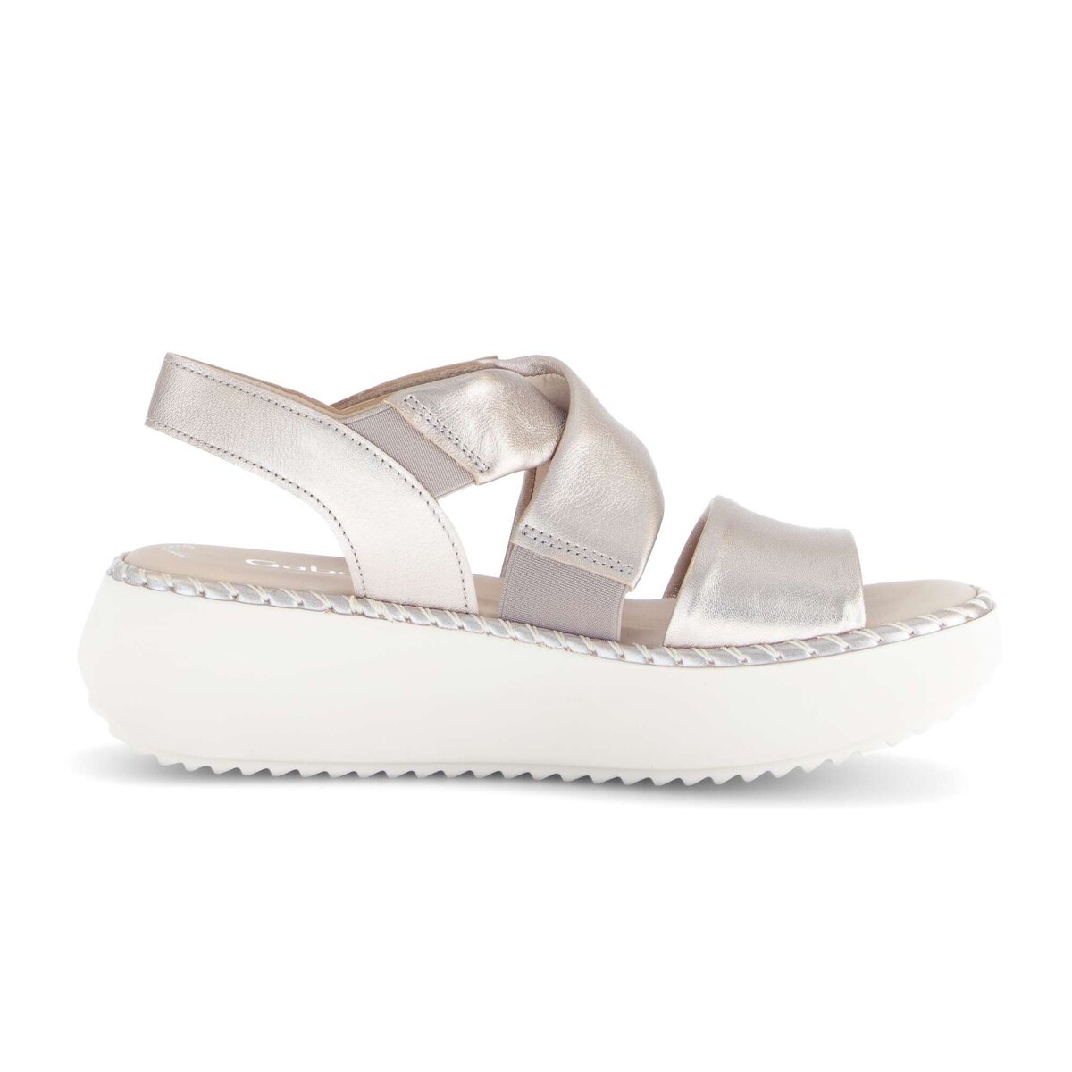 Gabor Plateausandaletten »Plateau Sandale Effektleder«