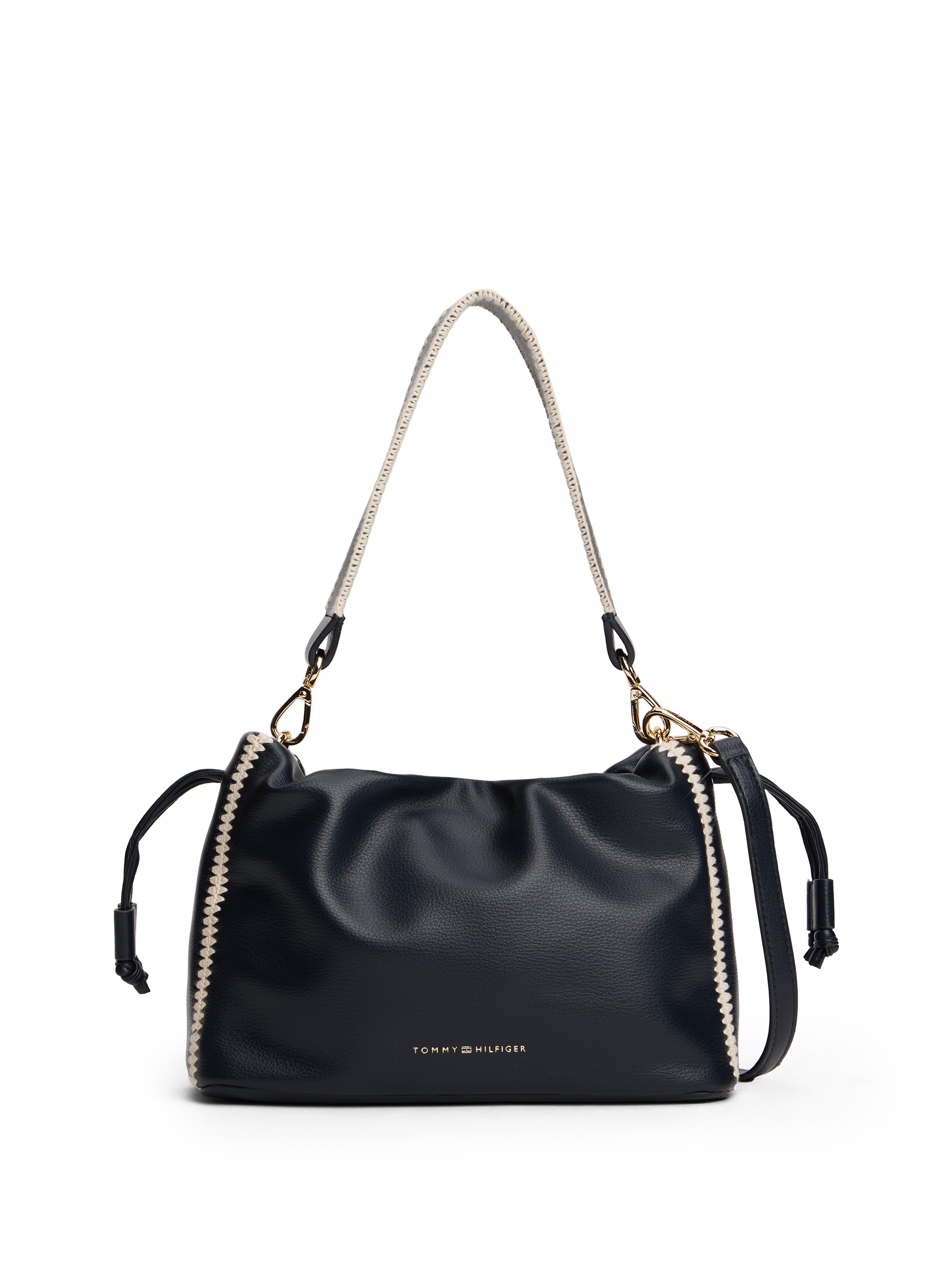 Tommy Hilfiger Schultertasche »TH SOFT SUMMER MINI BUCKET« , Damen Umhängetasche, Minibag, Clutch mit abnehmbarem Umhängeriemen