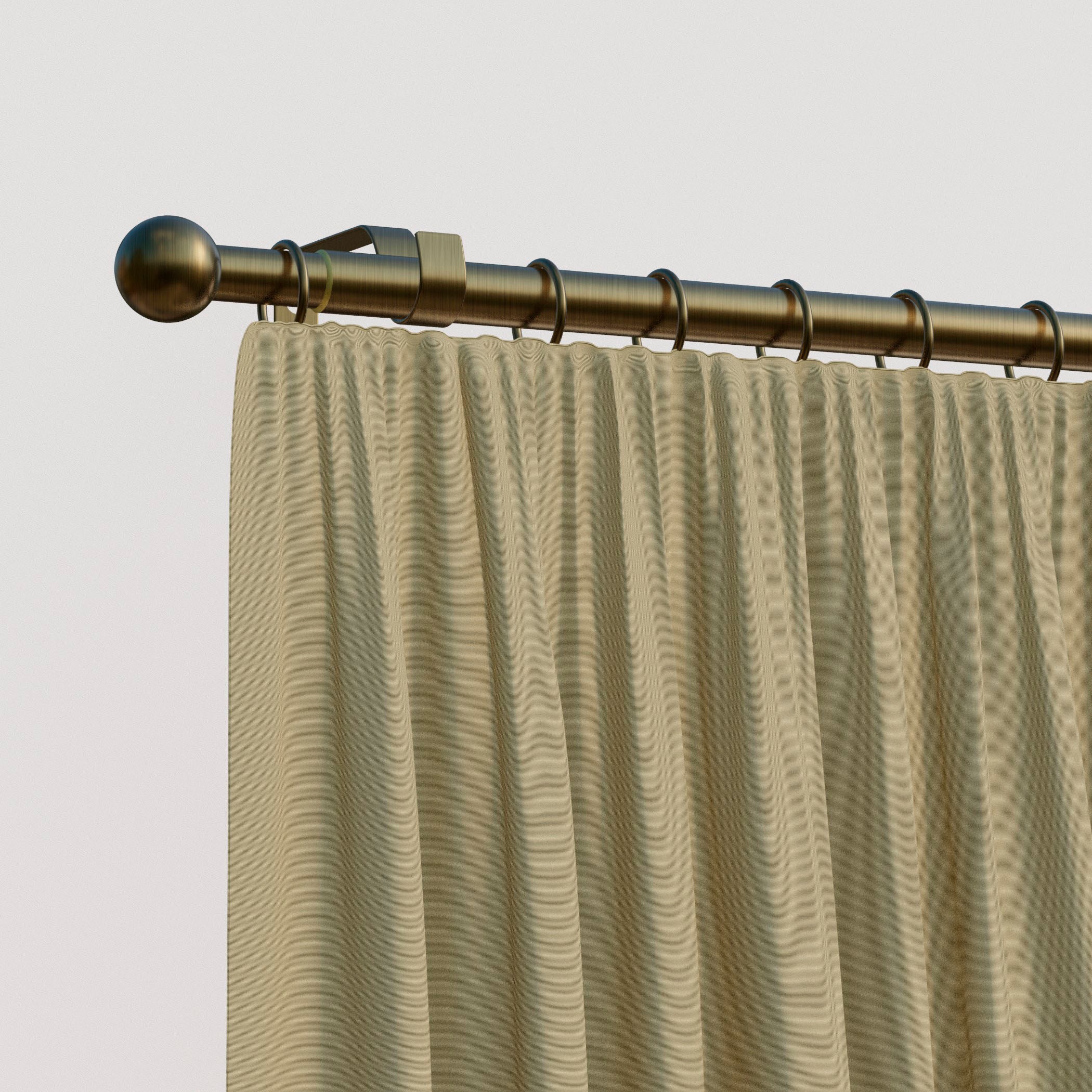 indeko Gardinenstange "Formentor" Ø 10 mm 1 läufig-läufig ausziehbar stufen günstig online kaufen