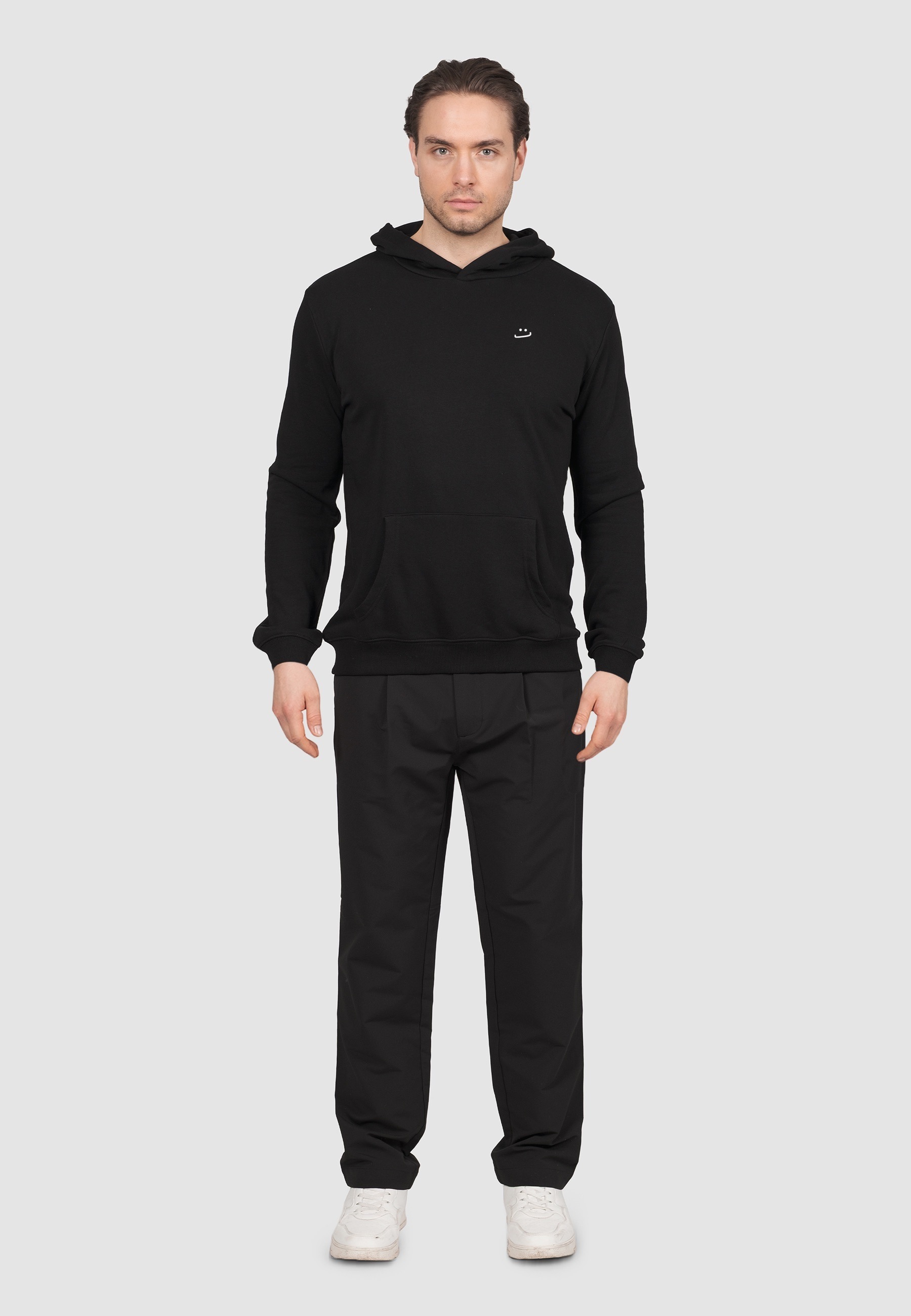 Kleinigkeit Rundhalspullover »Kleinigkeit Bois Light Hoodie Laugh you« 1