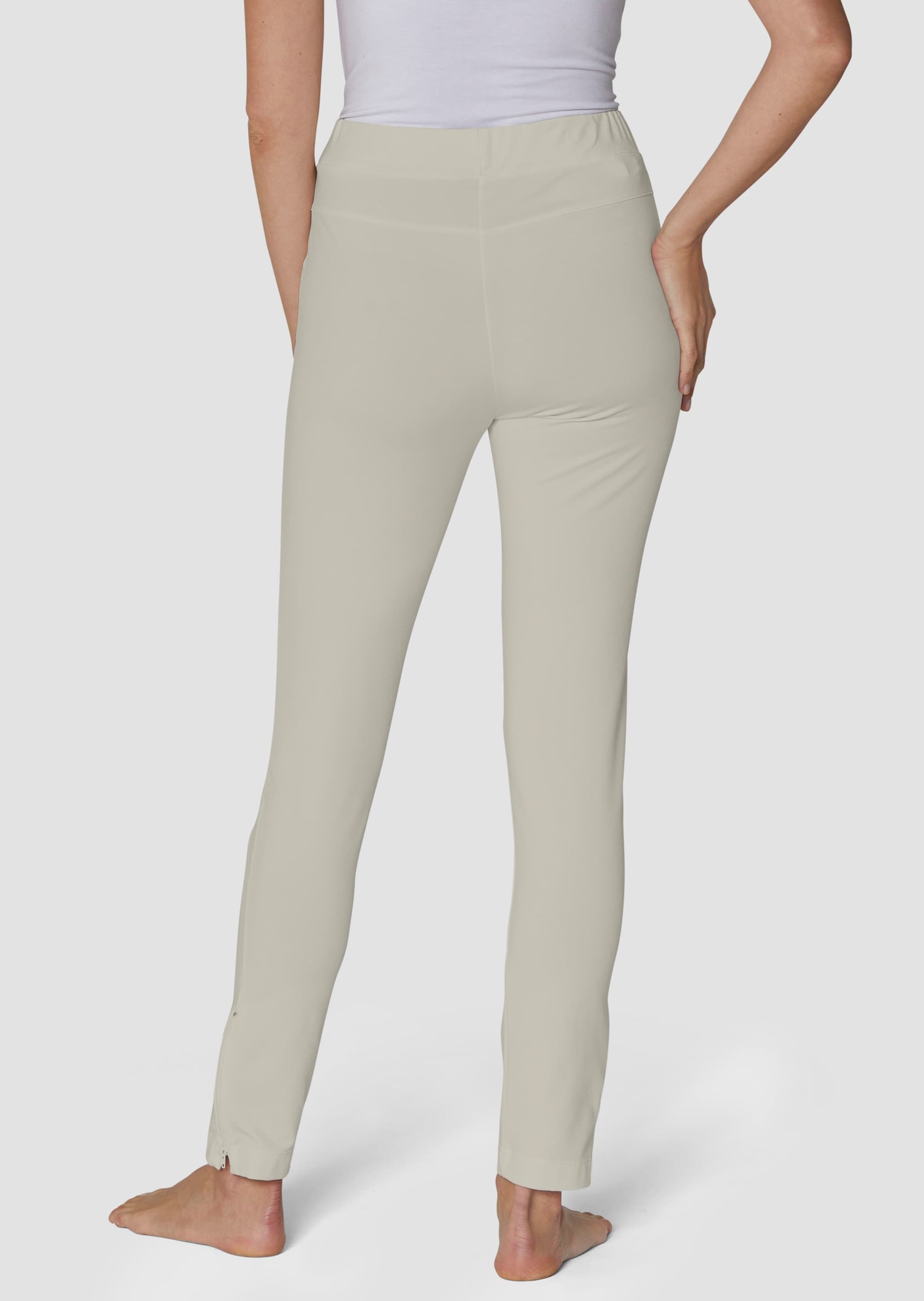MADELEINE Leggings »Leggings Leggings mit Saumzippern«