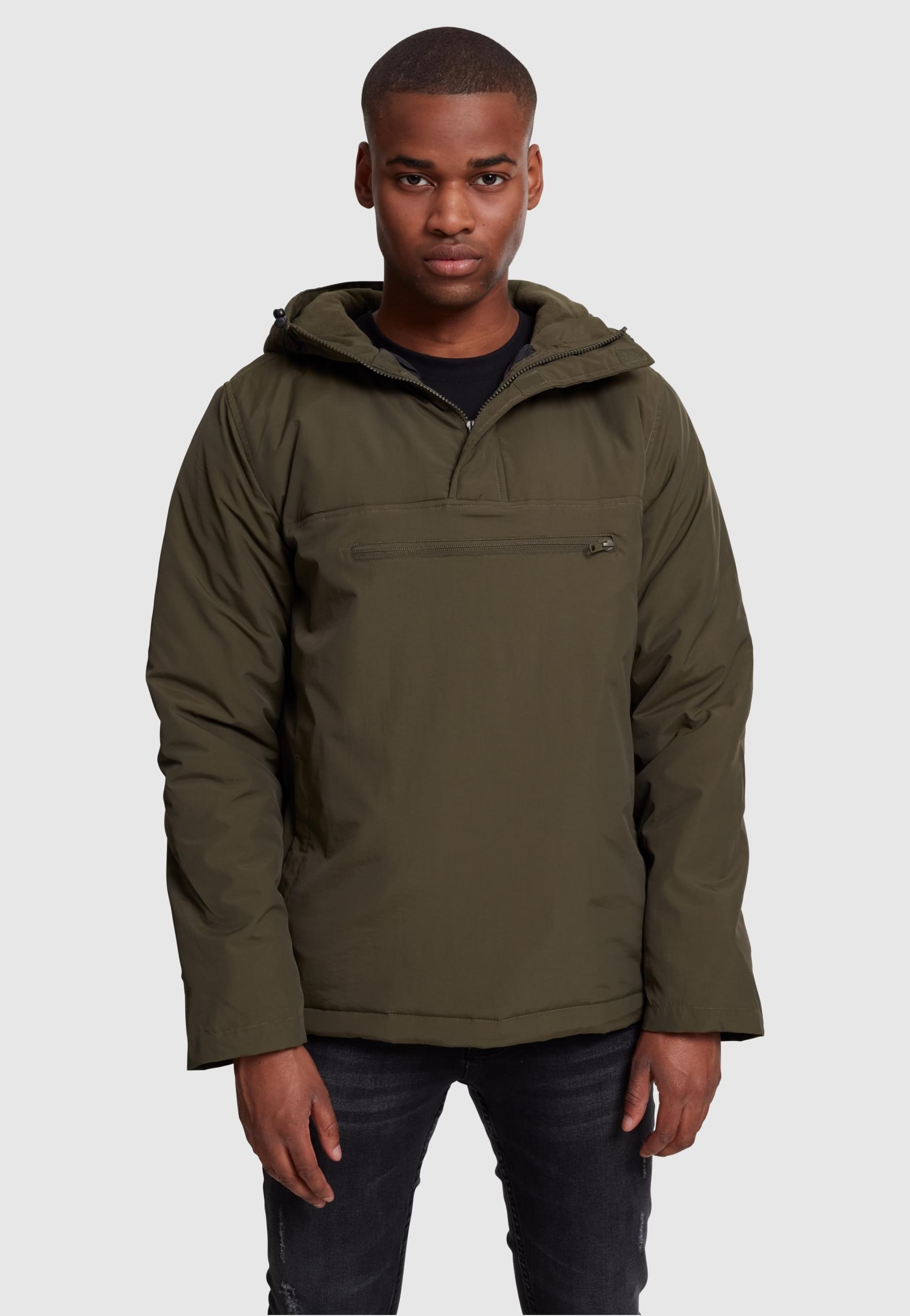 URBAN CLASSICS Allwetterjacke »Urban Classics Herren Padded Pull Over Jacket«, (1 St.), mit Kapuze