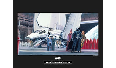 Poster »Star Wars Classic RMQ Death Star Shuttle Dock«, Star Wars, (1 St.)