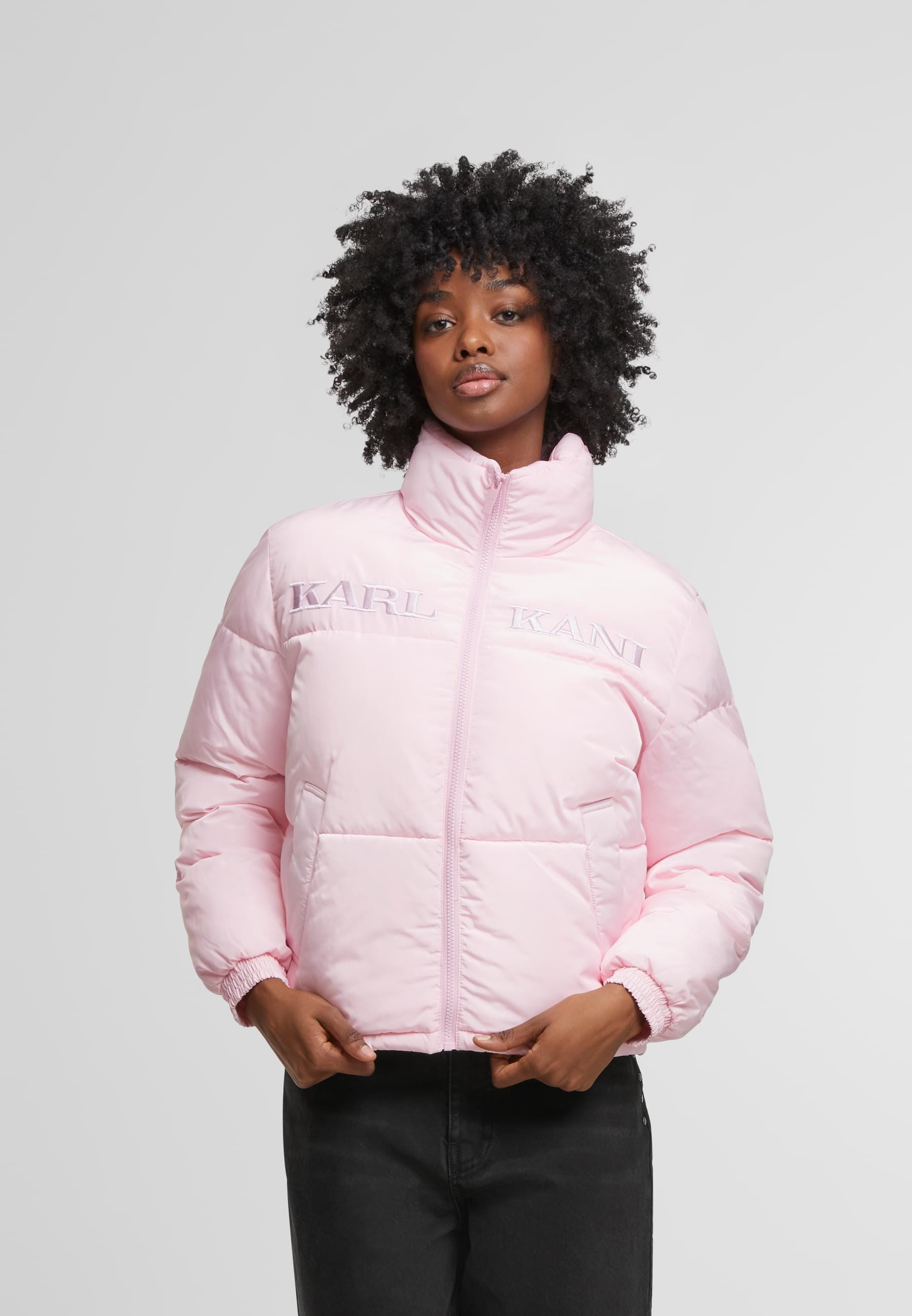 Karl Kani Winterjacke »Karl Kani Retro Essential Puffer Jacket« 1 Stk. tlg. ohne Kapuze