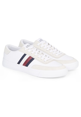 TOMMY HILFIGER Sneaker »TH CUPSET RWB LTH« su šoninis...