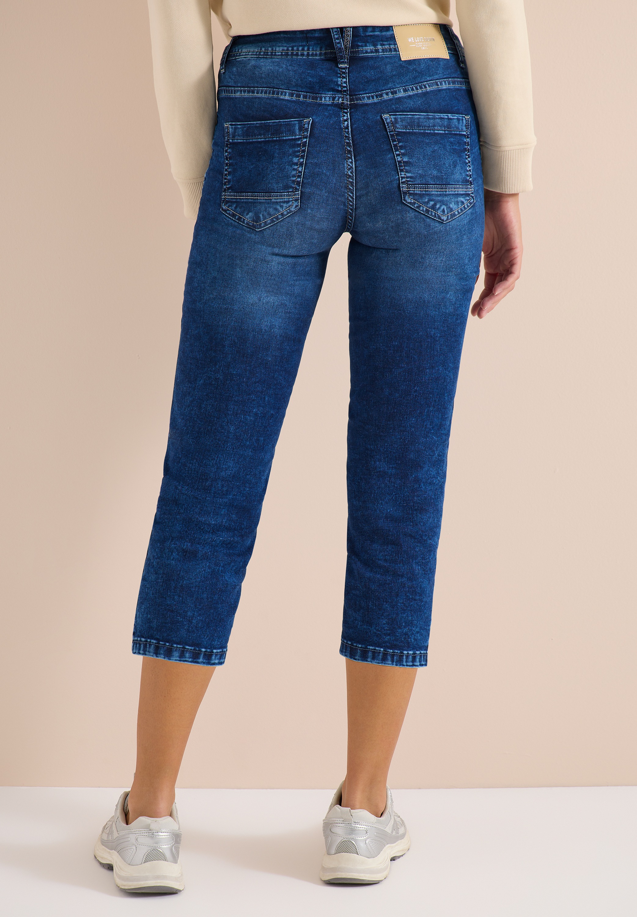Cecil 3/4-Jeans "Style Scarlett" Slim Leg Jeans mit Stretch günstig online kaufen