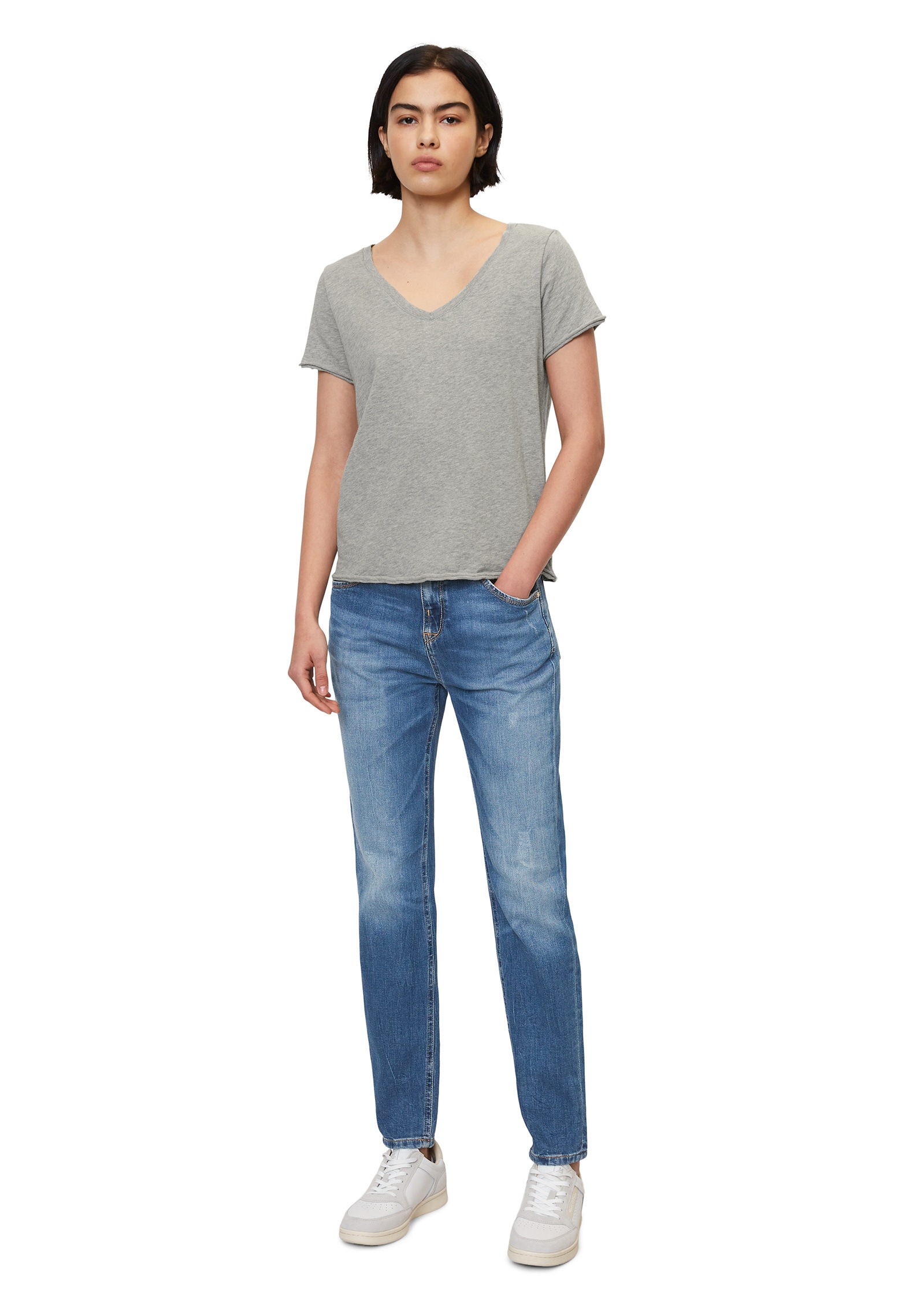 Marc O'Polo DENIM T-Shirt »aus Organic Cotton Slub Jersey«