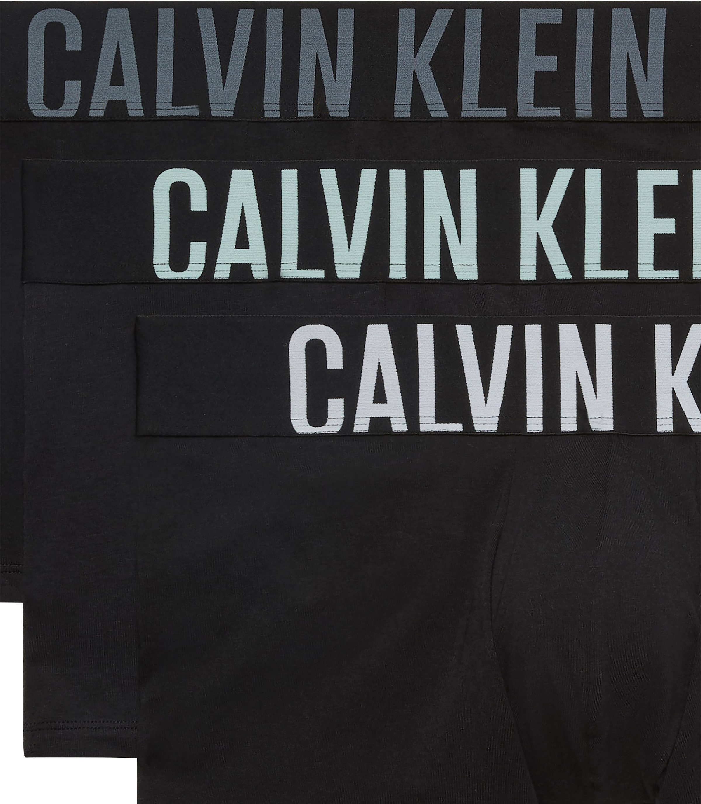 Calvin Klein Underwear Trunk »TRUNK 3PK« Packung, 3er, 3 Stk. mit Logo-Elastikbund