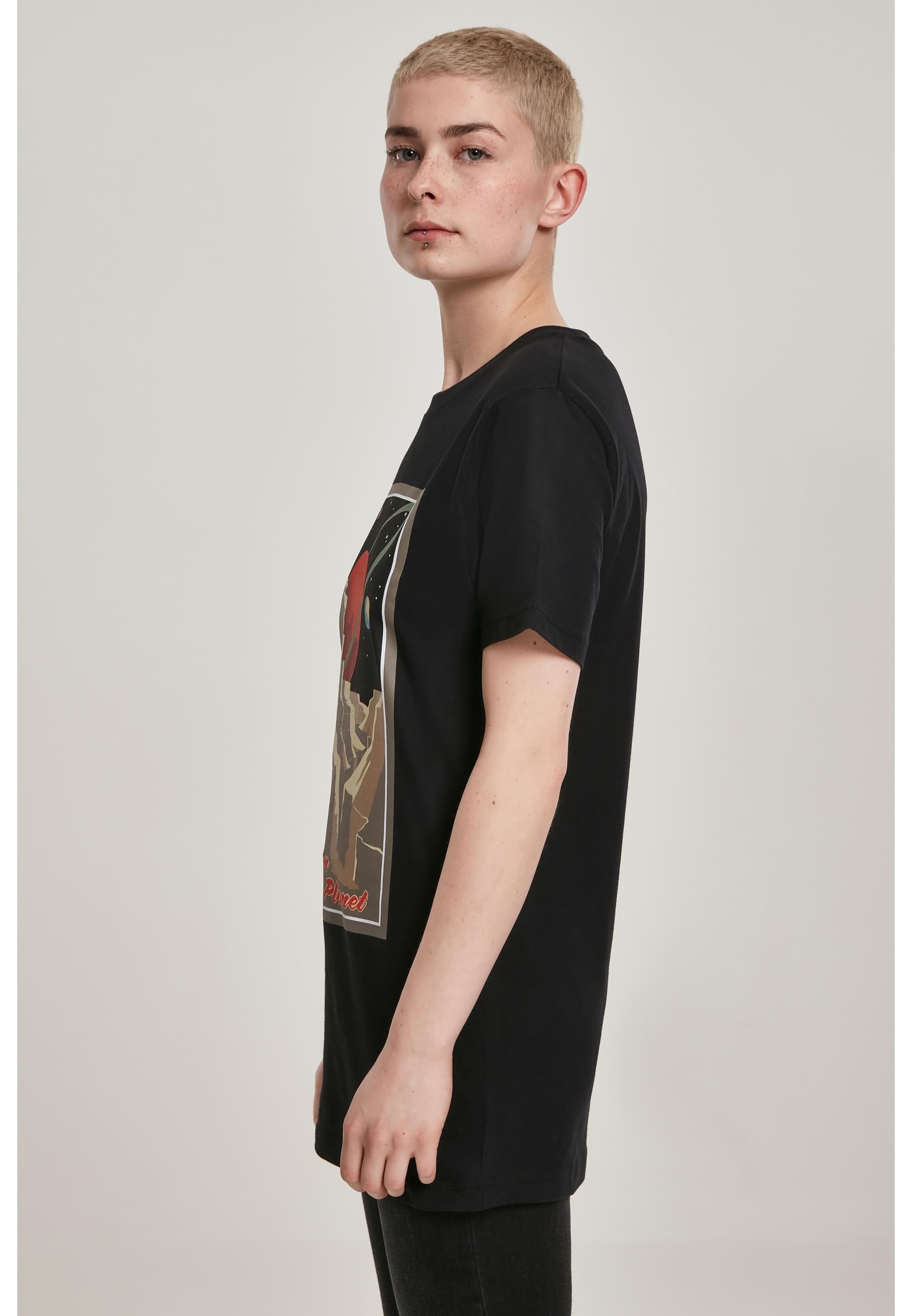 MisterTee Kurzarmshirt »MisterTee Damen Ladies Distant Planet Tee«, (1 tlg.)