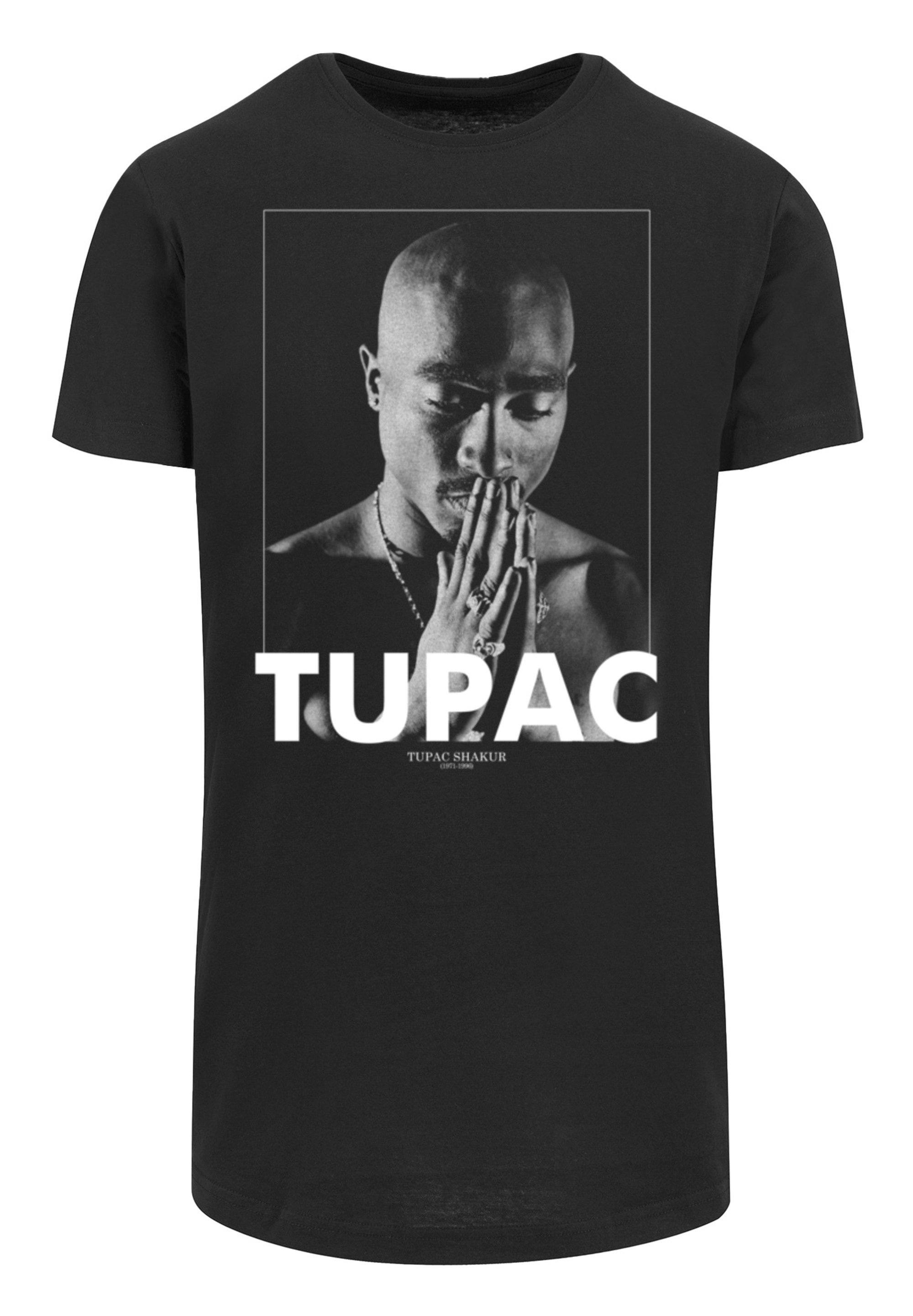 F4NT4STIC T-Shirt »Tupac Shakur Praying«, Print