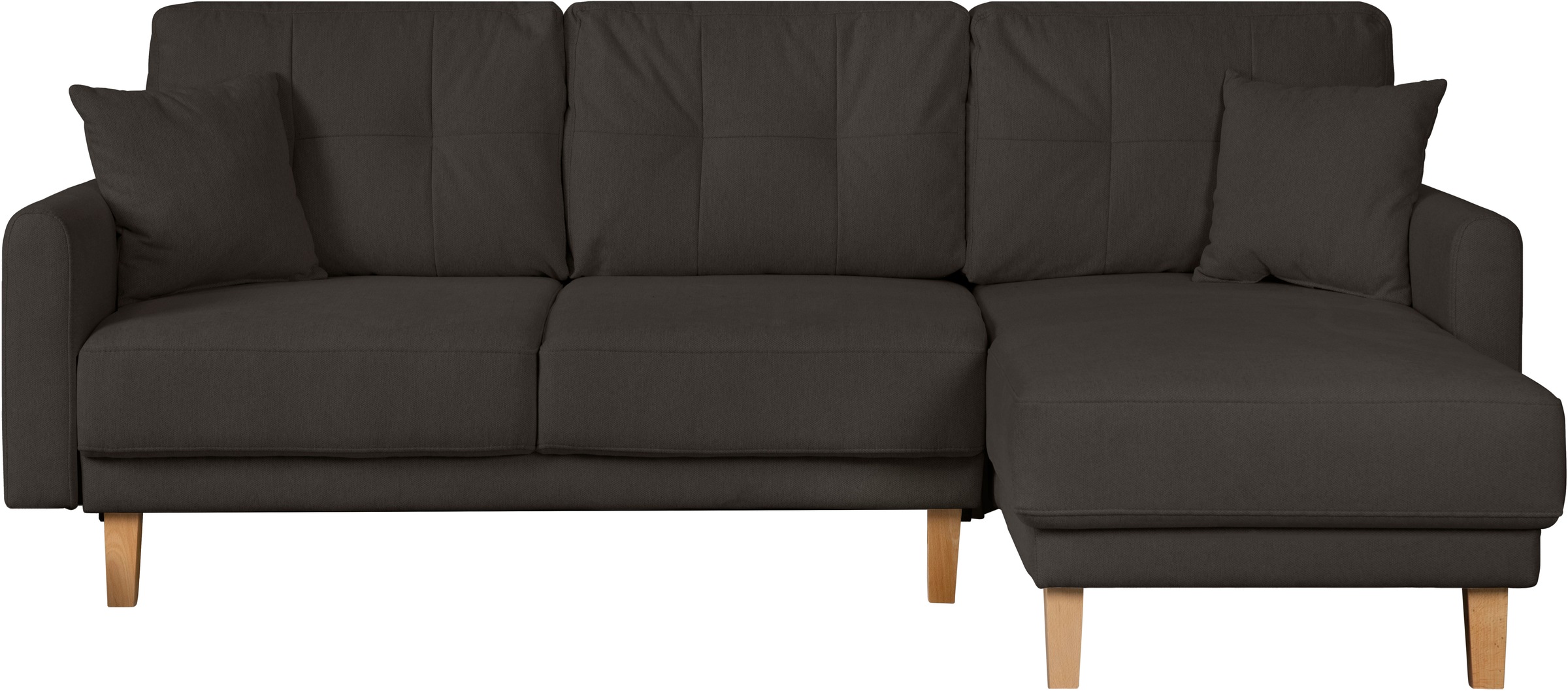 Home affaire Ecksofa "TRIPLO optionale Schlafsofa mit Bettkasten, Maße B/T/ günstig online kaufen