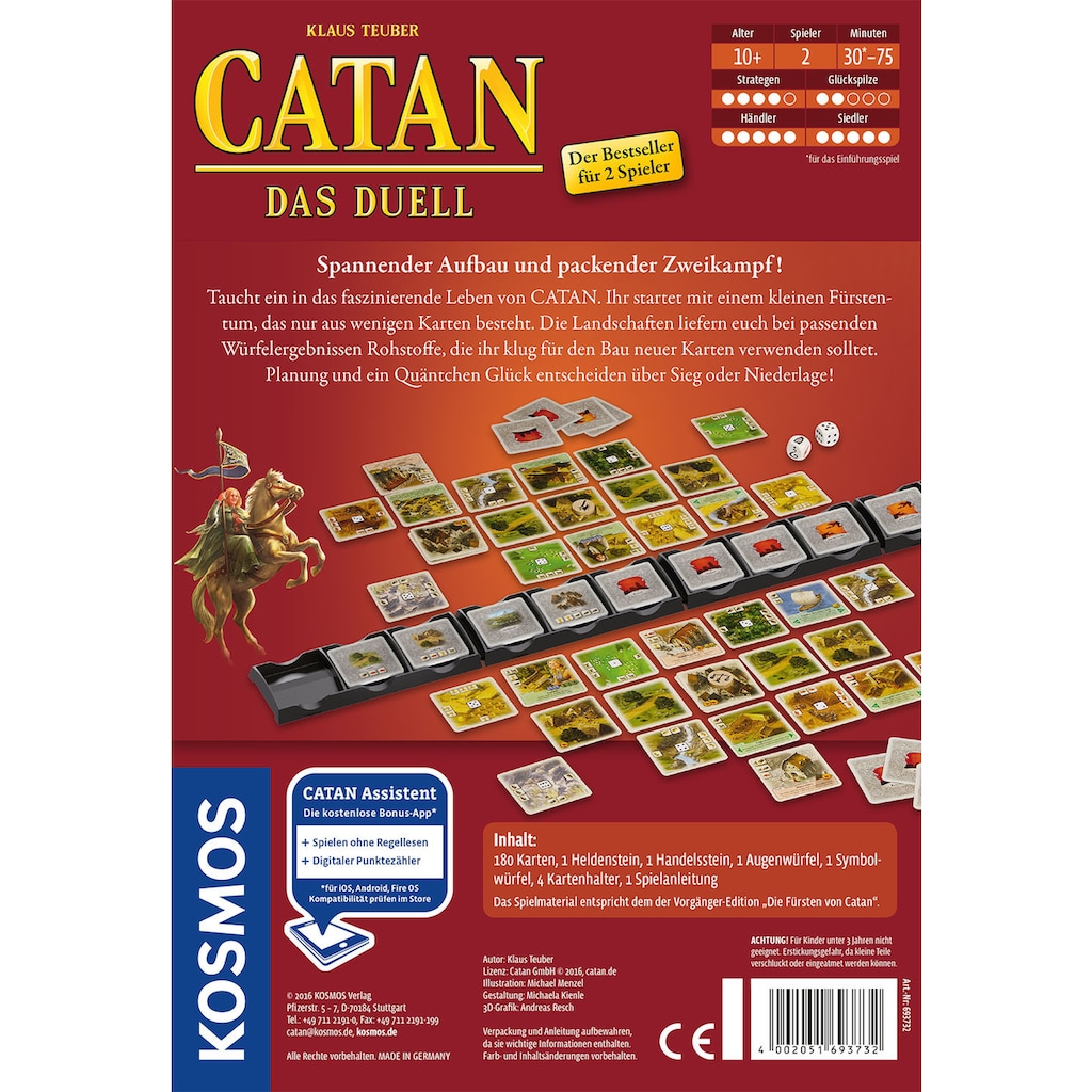 Kosmos Spiel »Catan - Das Duell«