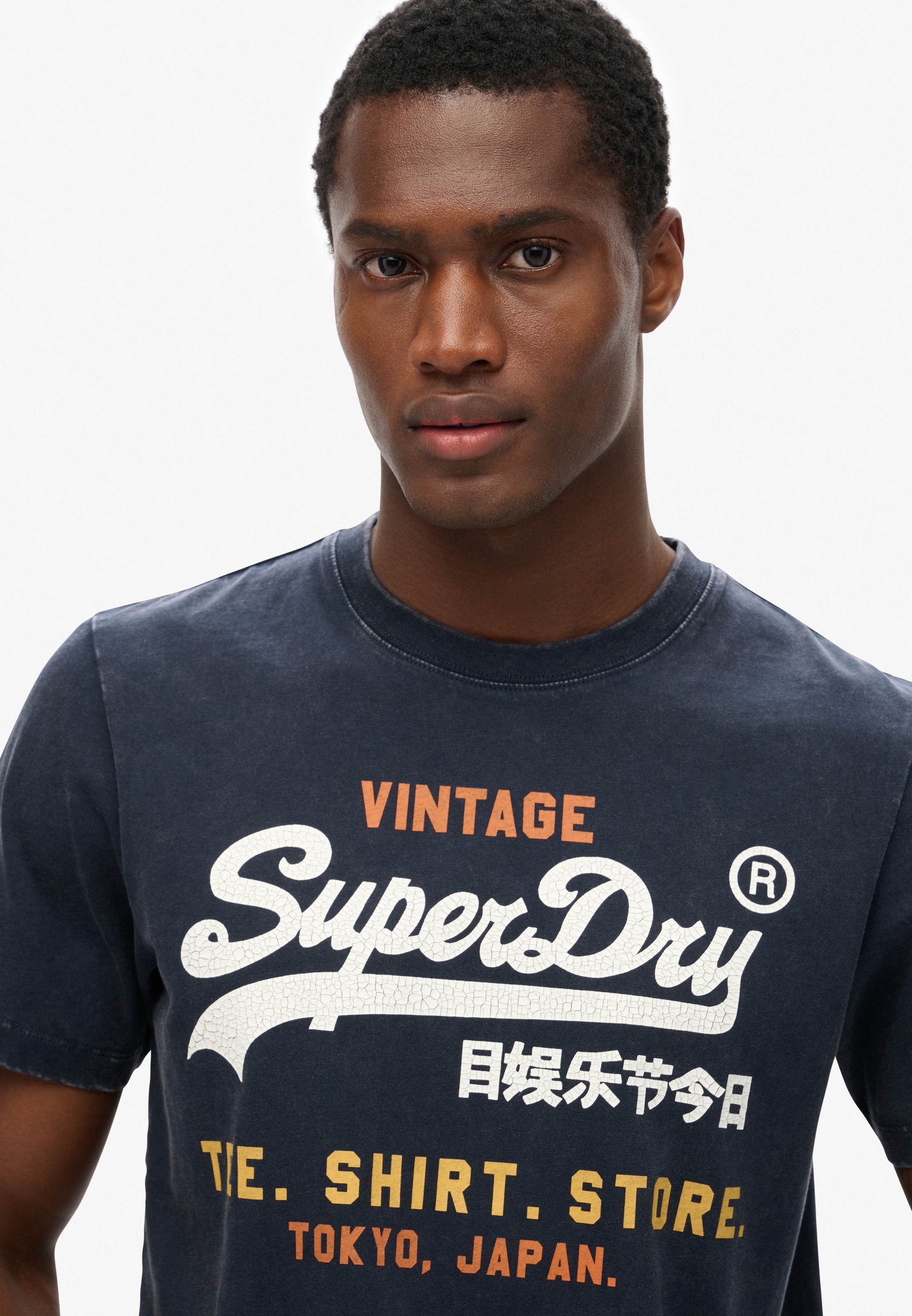 Superdry Rundhalsshirt »VL CALI RELAXED TEE«