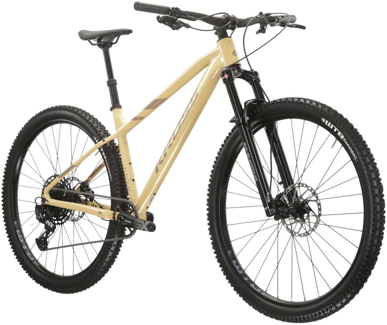 Kross Mountainbike »KROSS MTB Hardtail Level 6.0 29" braun 12 Gänge«, 12 Gang, SRAM, NX EAGLE Schaltwerk, Kettenschaltung
