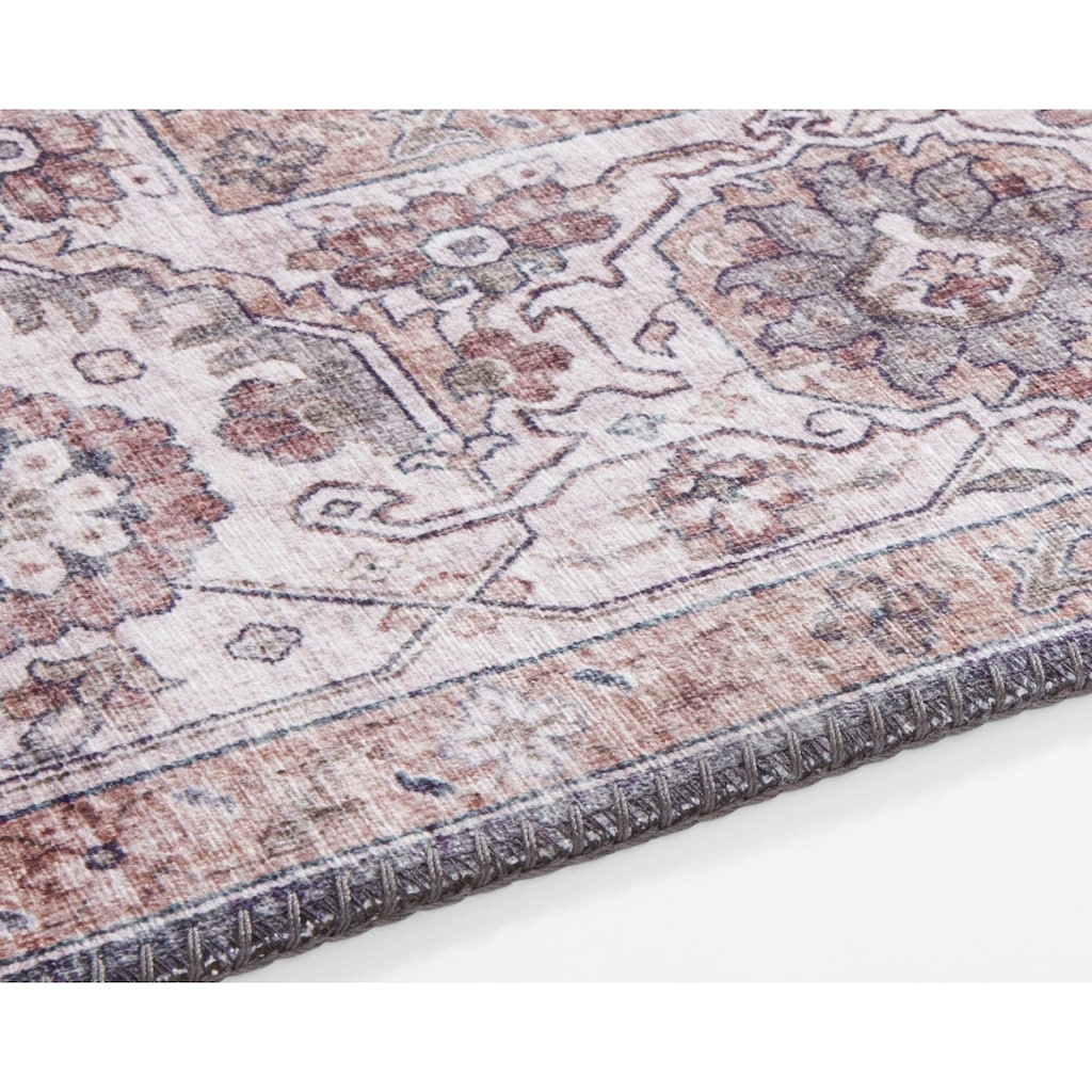 Wohnen Teppiche NOURISTAN Teppich »Sylla«, rechteckig, 5 mm Höhe, Klassischer Teppich, Orient Optik, Vintage Design, Gekettelt, 