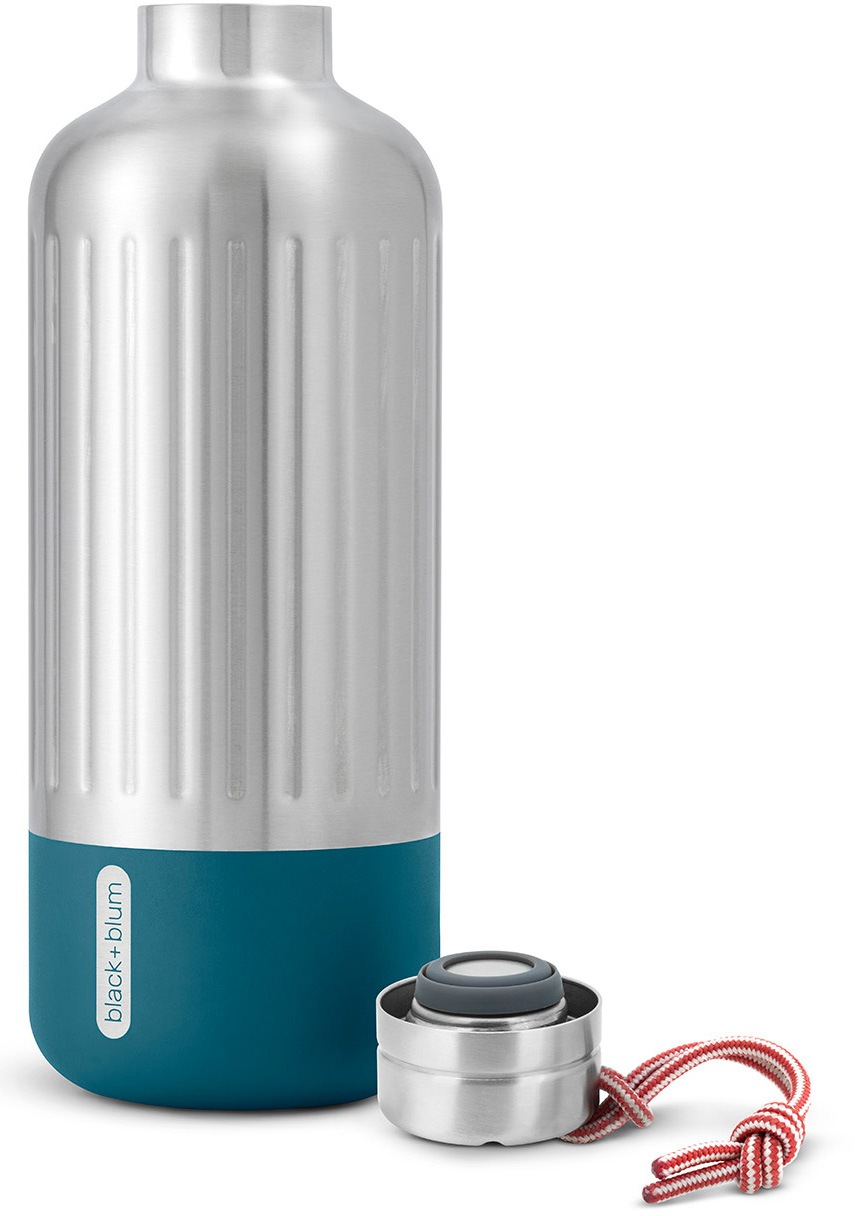 black+blum Isolierflasche »Explorer«, (1 tlg.), Edelstahl, 850 ml