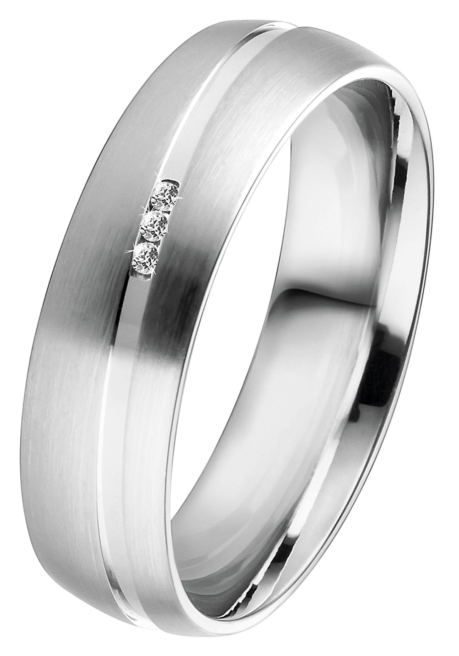 LIEBE«, Made Trauring kaufen BAUR Partnerring »Schmuck Trauring 925 in Silber o. Brillanten Germany, | ohne DOOSTI Geschenk mit Ehering