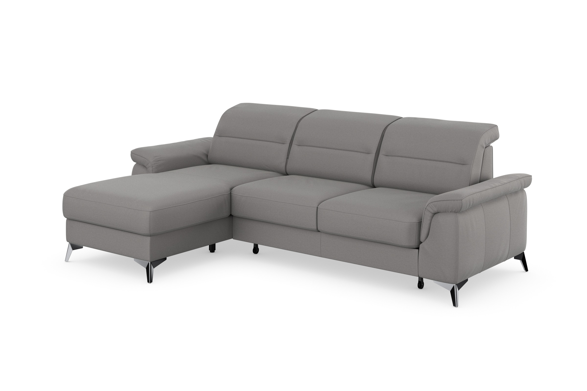 Thumbnail - sit&more Ecksofa "Sinatra L-Form" mit Recamiere, optinal mit Kopfteilverstellung und Armteilfunktion