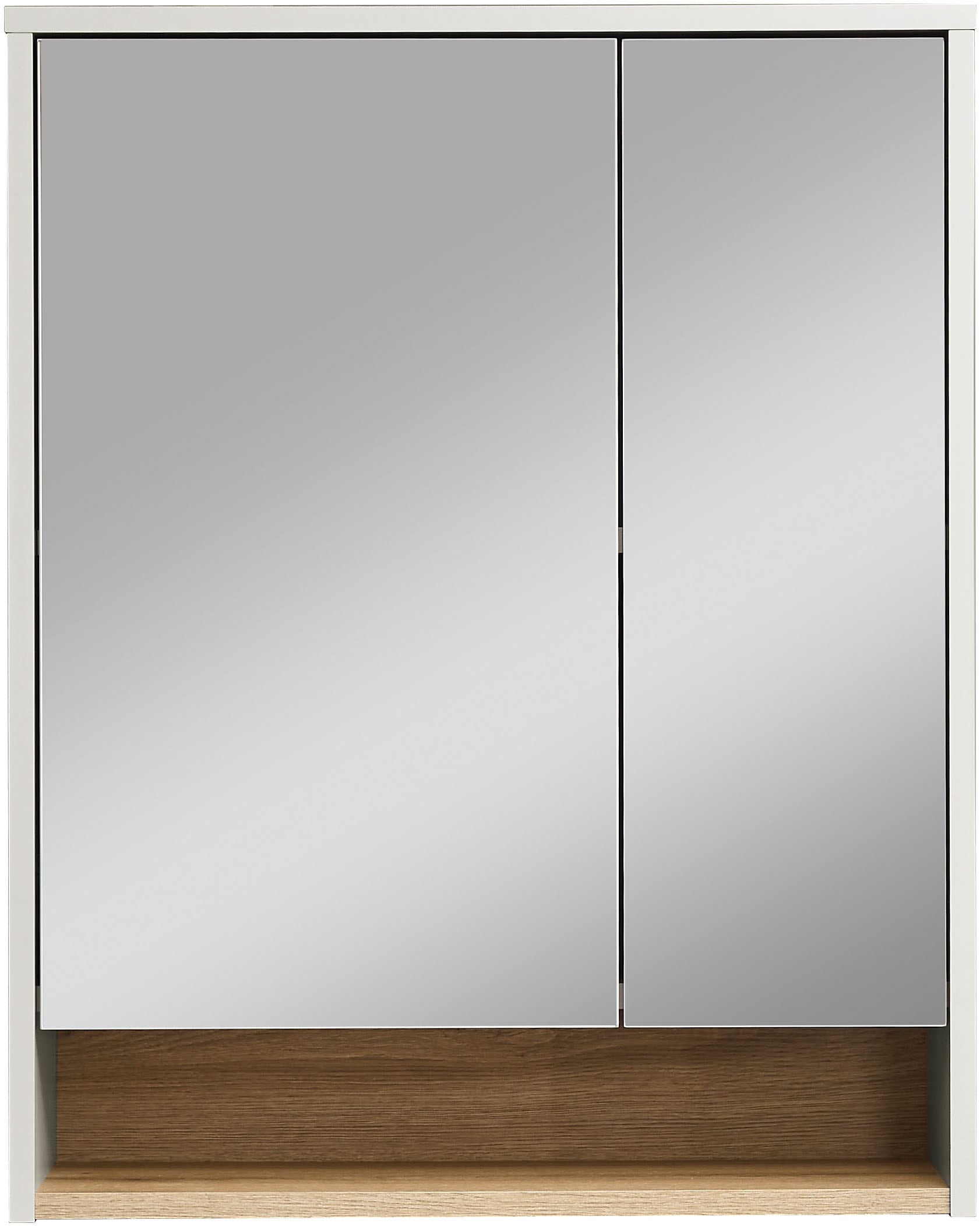 BASIC by Balculina Spiegelschrank »Linea« 1 Stk. tlg. Breite 60cm, Melaminbeschichtung