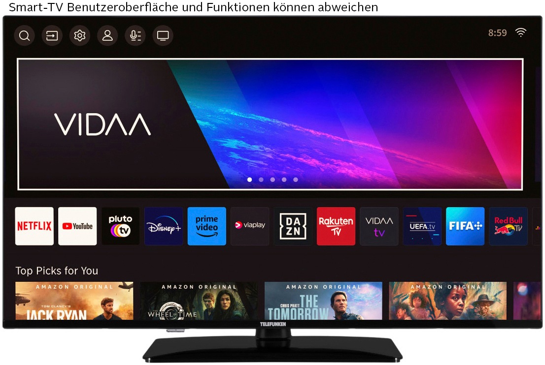 Telefunken LED-Fernseher »D43F75VM8CWI« 108 cm/43 ″ Full HD Smart-TV