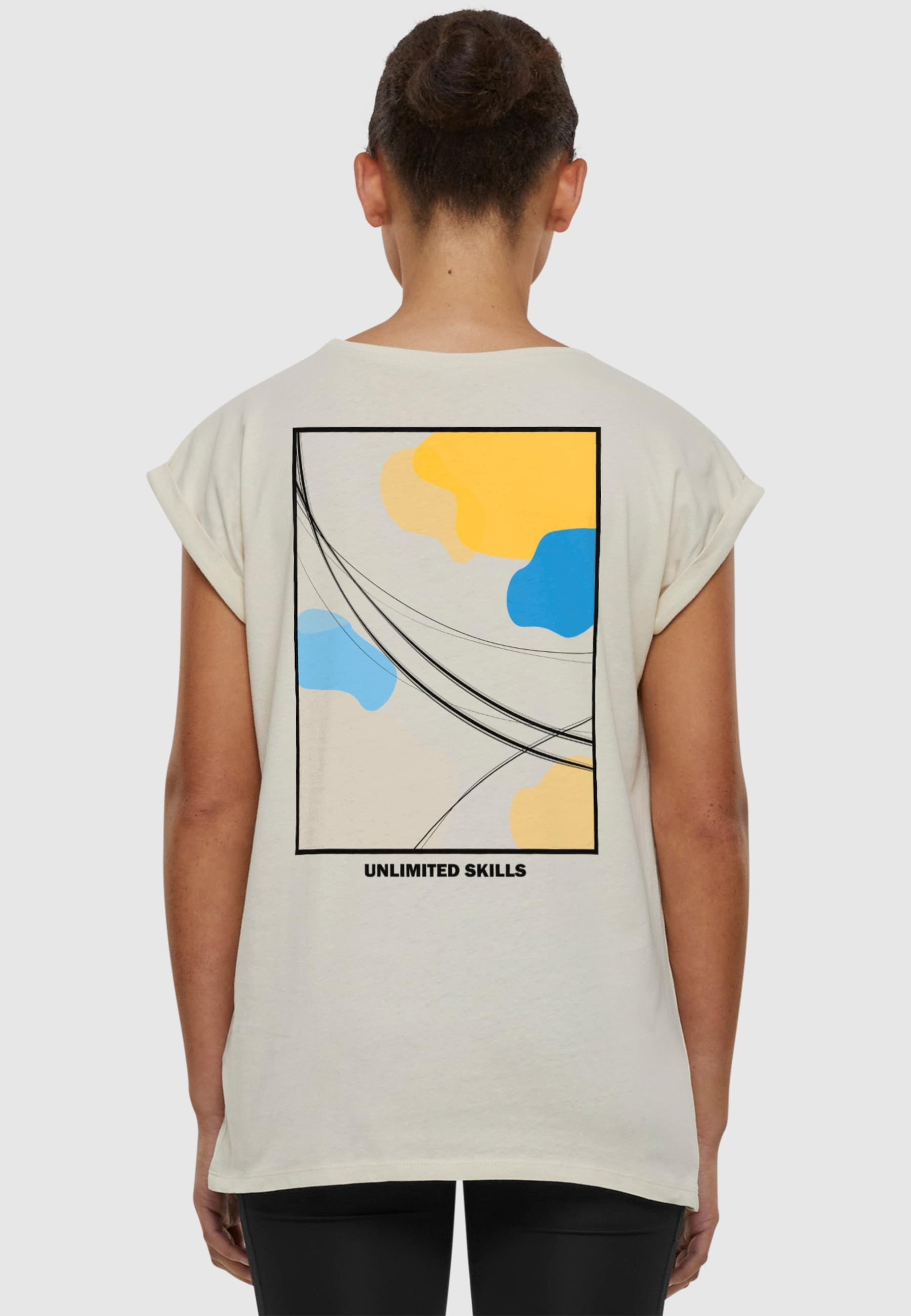 Merchcode T-Shirt »Merchcode Ladies Unlimited Skills Extended Shoulder Tee B« 1 Stk.