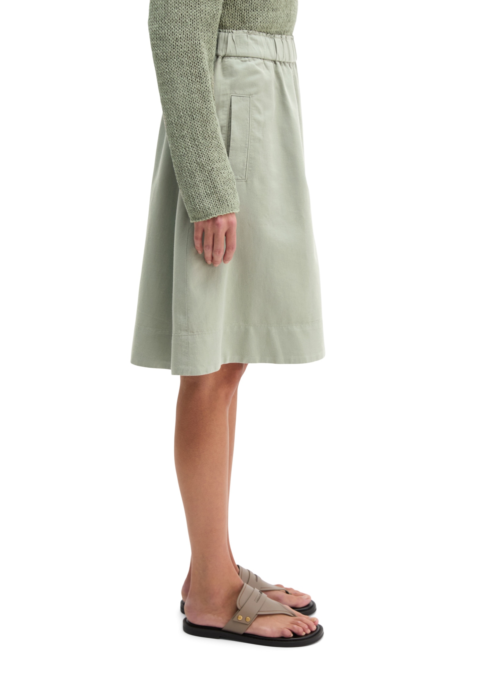 Marc O'Polo Webrock »aus Organic Cotton-Lyocell-Leinen-Mix«