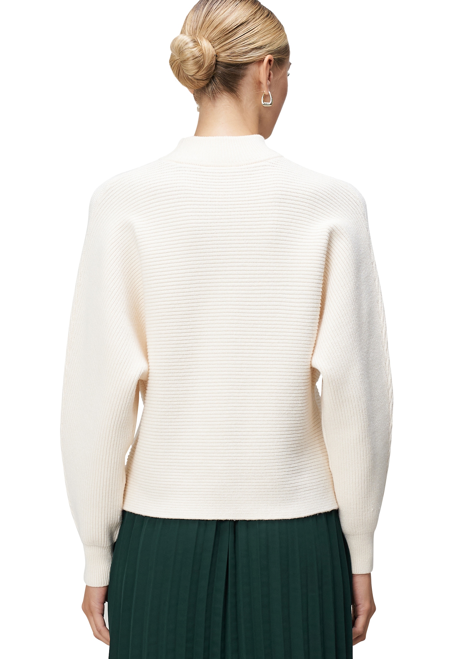 Zero Strickpullover »zero Damen Pullover mit Strukturmuster«, (1 tlg.), Plain/ohne Details