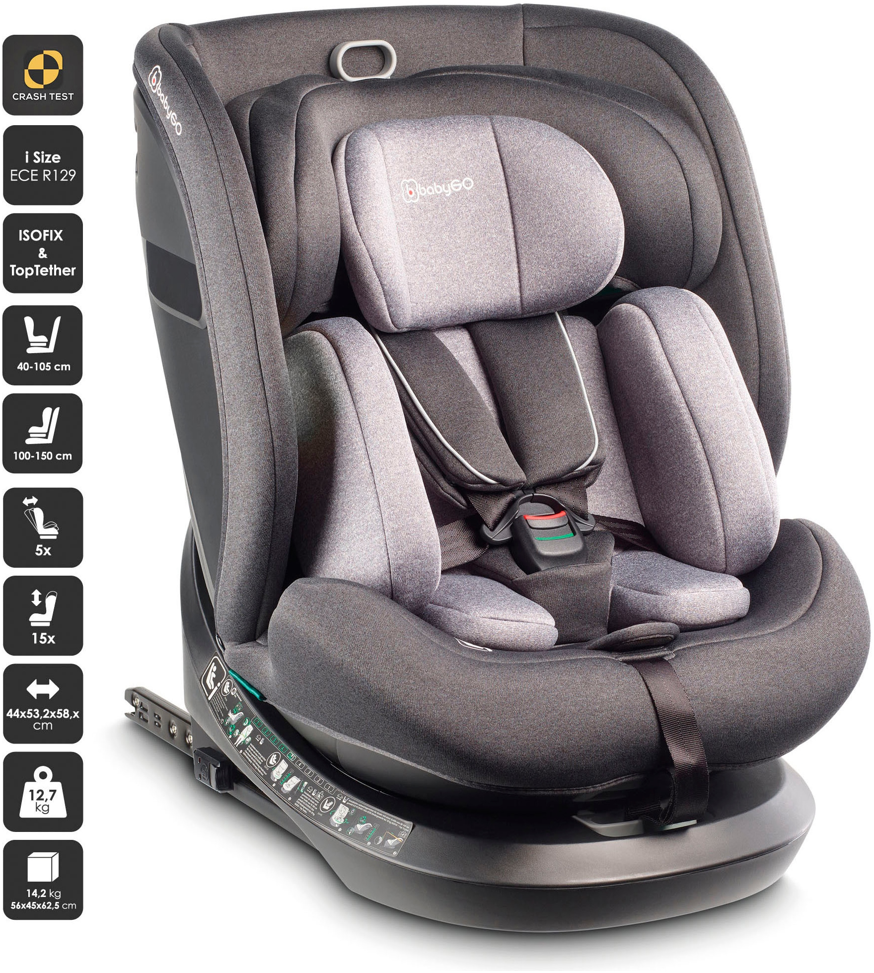 BabyGo Autokindersitz »Protection 360 Grad«