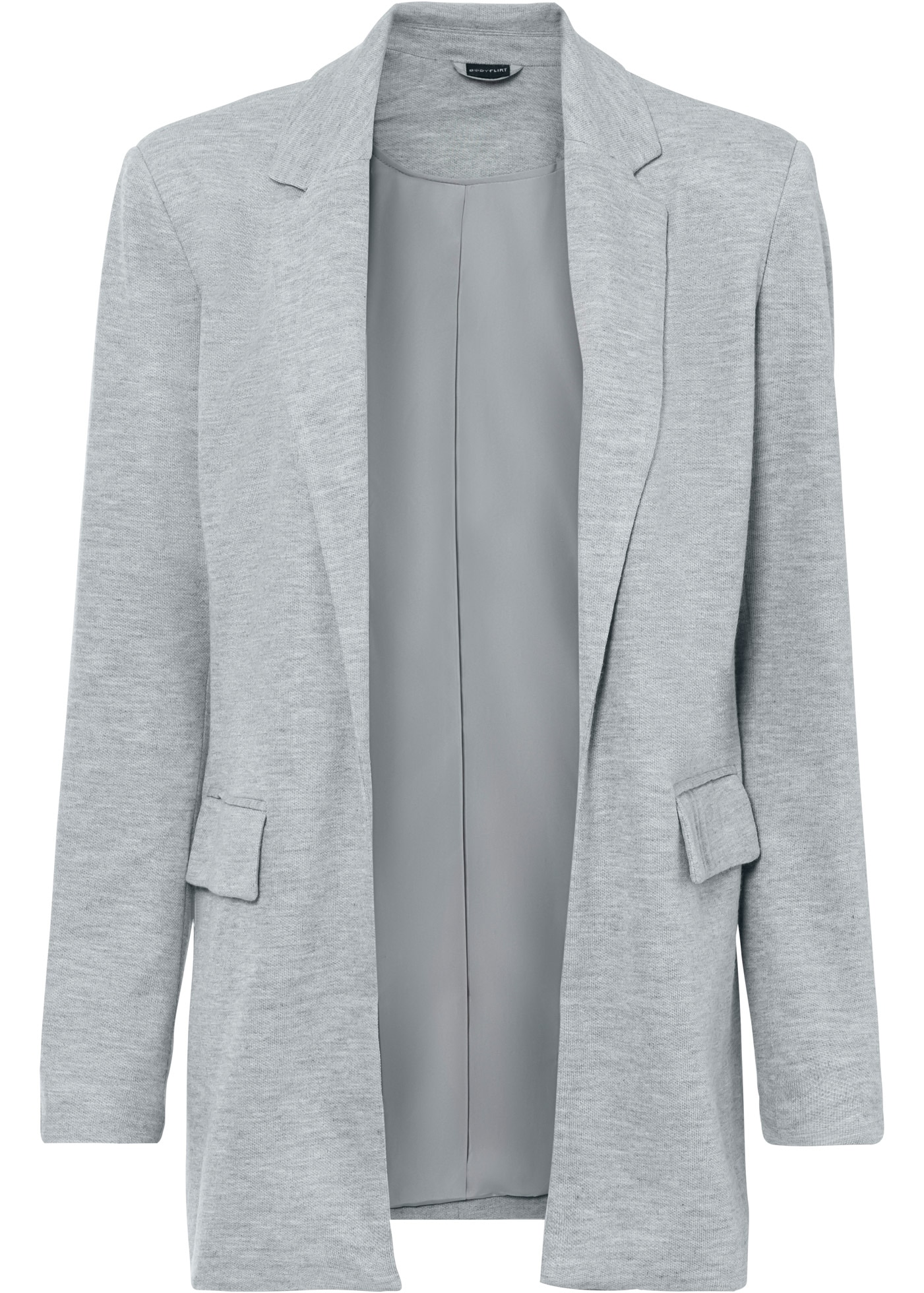 bonprix Jerseyblazer »Langer Jersey-Blazer mit Taschen«, Langer Jersey-Blazer mit Taschen
