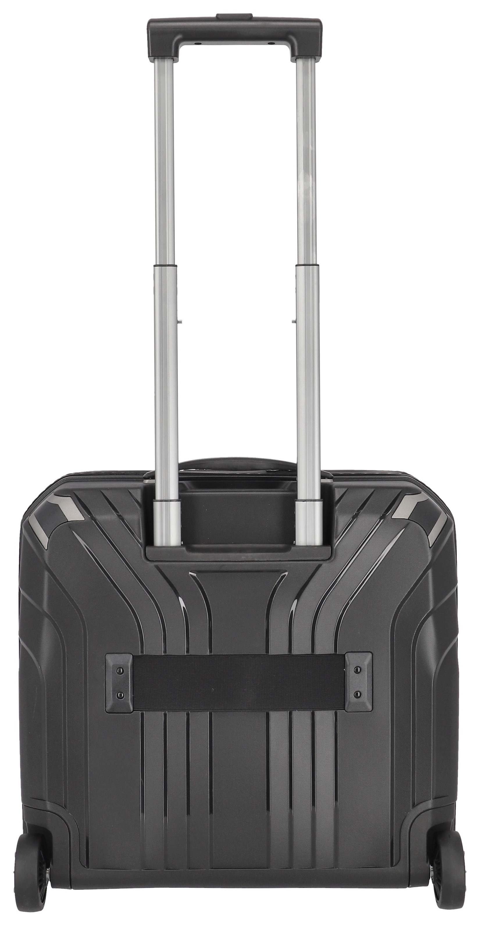 travelite Hartschalen-Trolley »ELVAA Business-Trolley«, 4 Rollen, Reisegepäck Handgepäck-Koffer Trolley-Aufsteck-System TSA Schloss