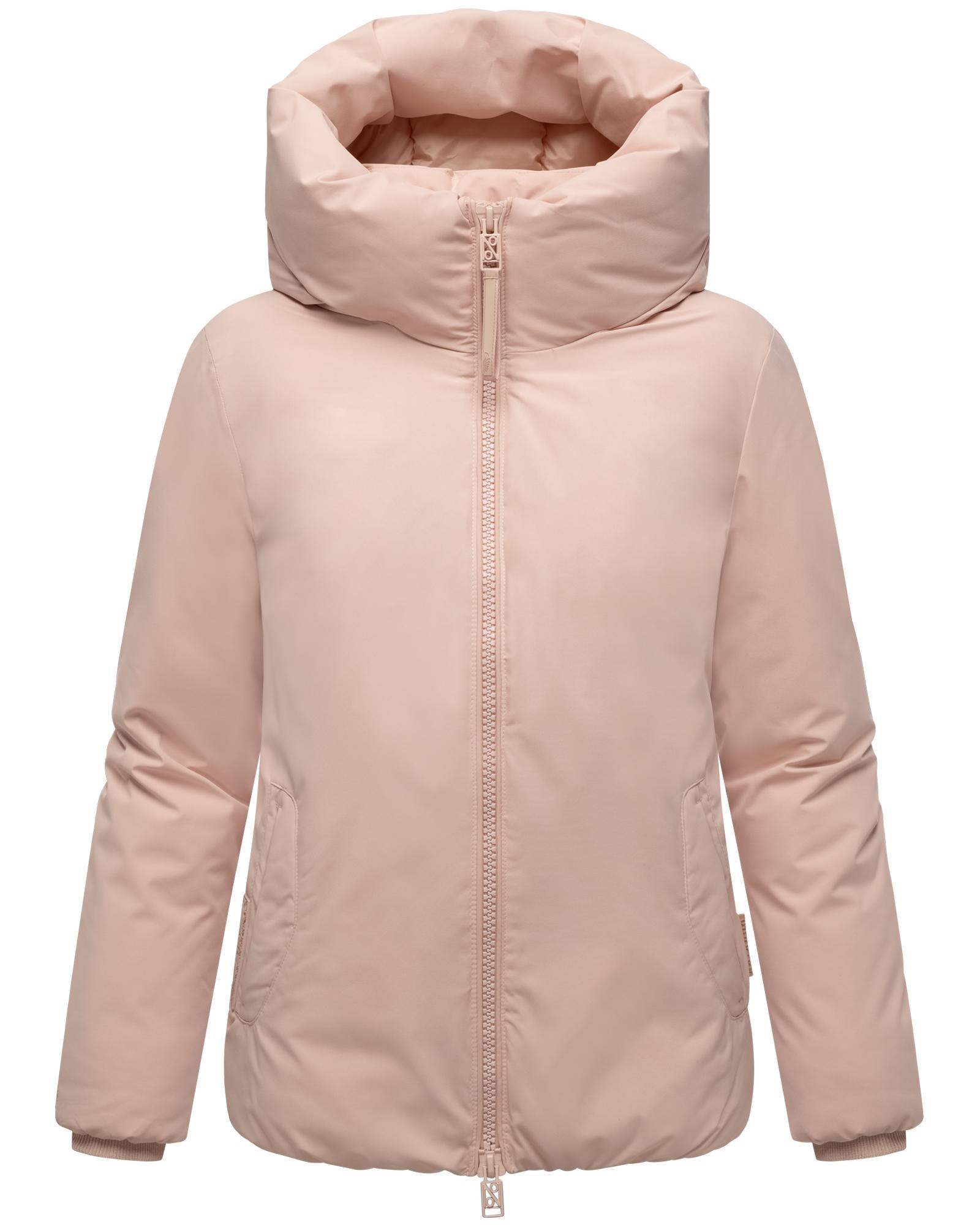 Navahoo Winterjacke »Blütenlicht 14«, mit Kapuze, Warme Damenjacke mit hohem Kragen