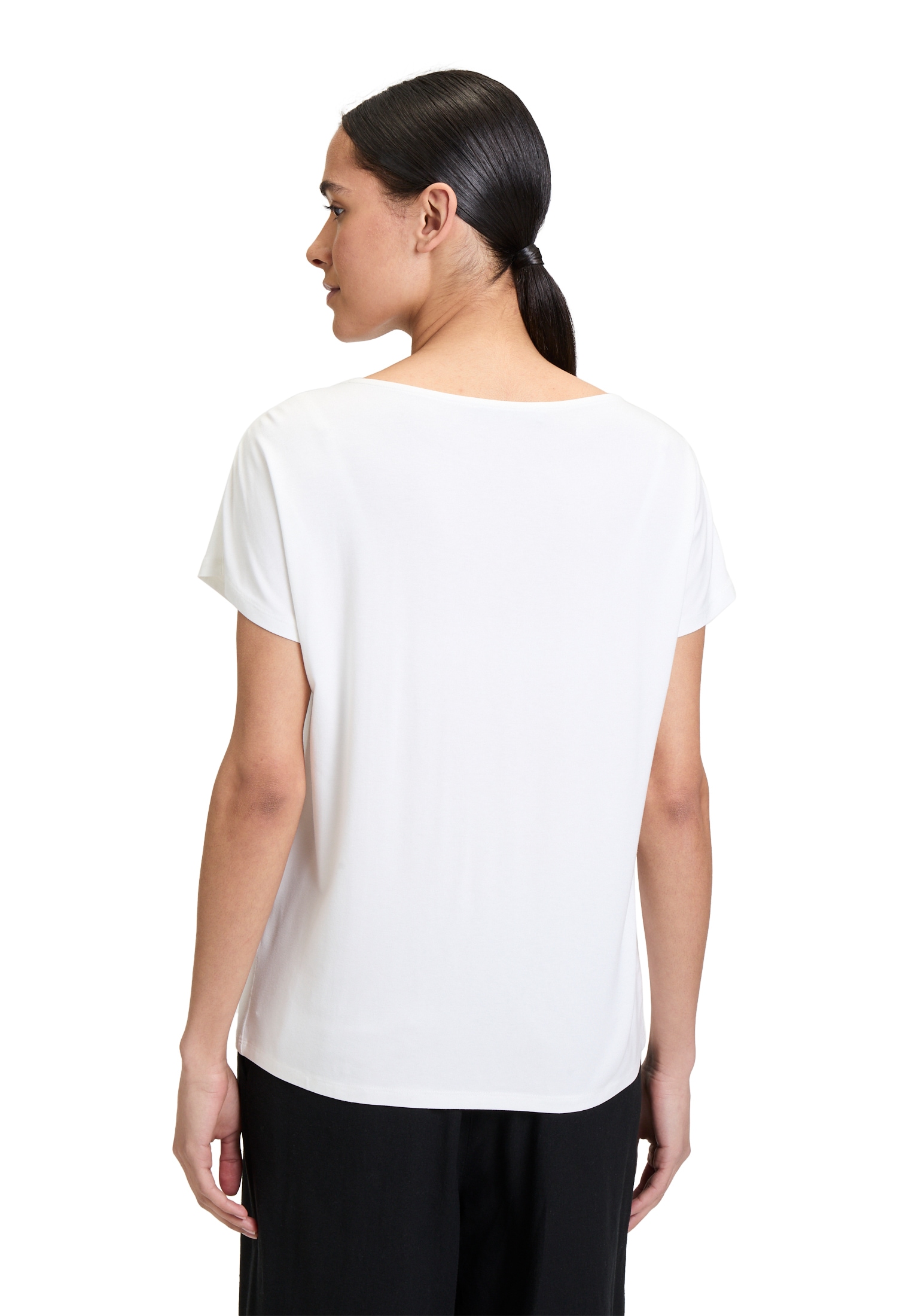 Betty Barclay Kurzarmshirt »Betty Barclay Basic Shirt mit U-Boot-Ausschnitt«, (1 tlg.), Druck