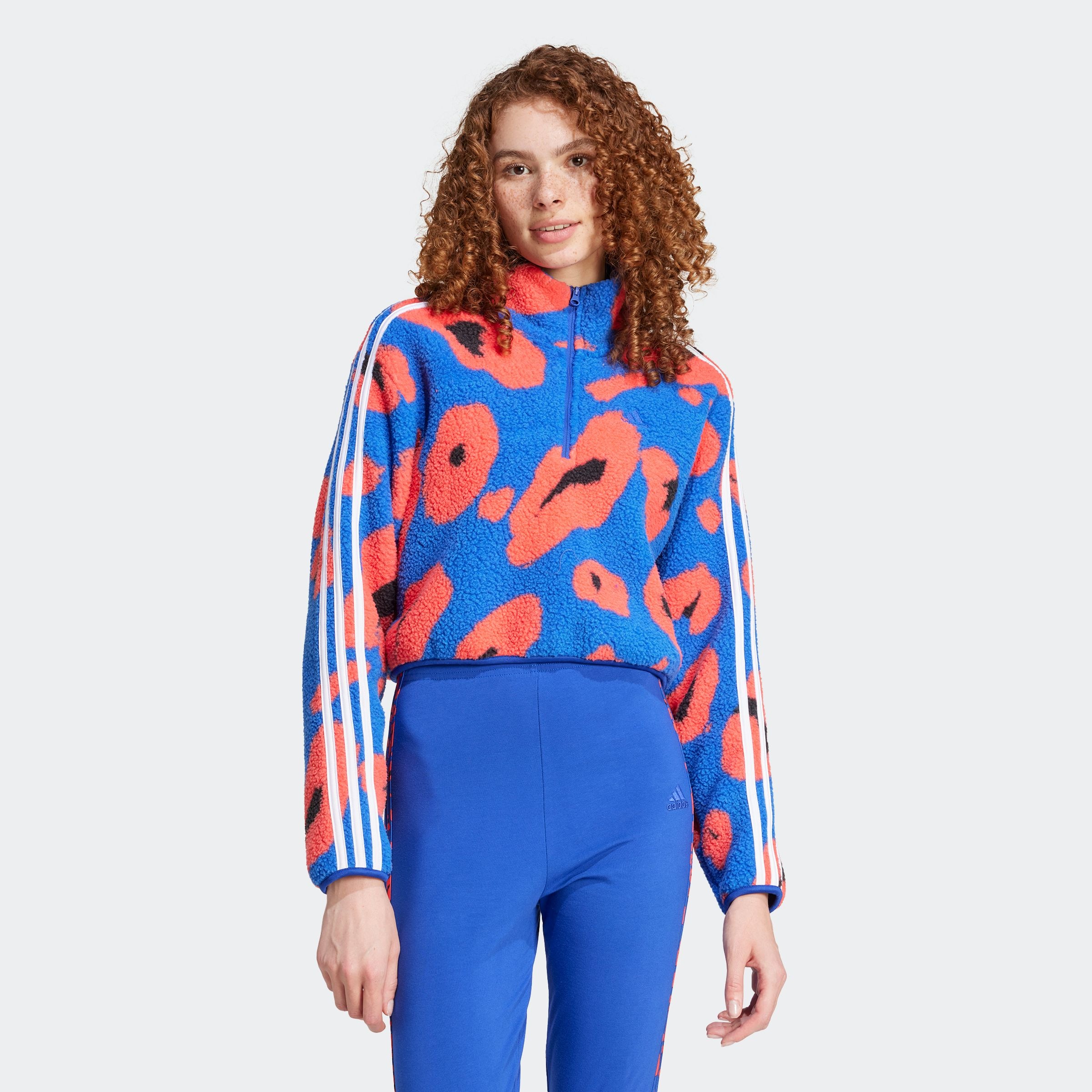 adidas Sportswear Sweatjacke »W ANML 3S 14ZIP«