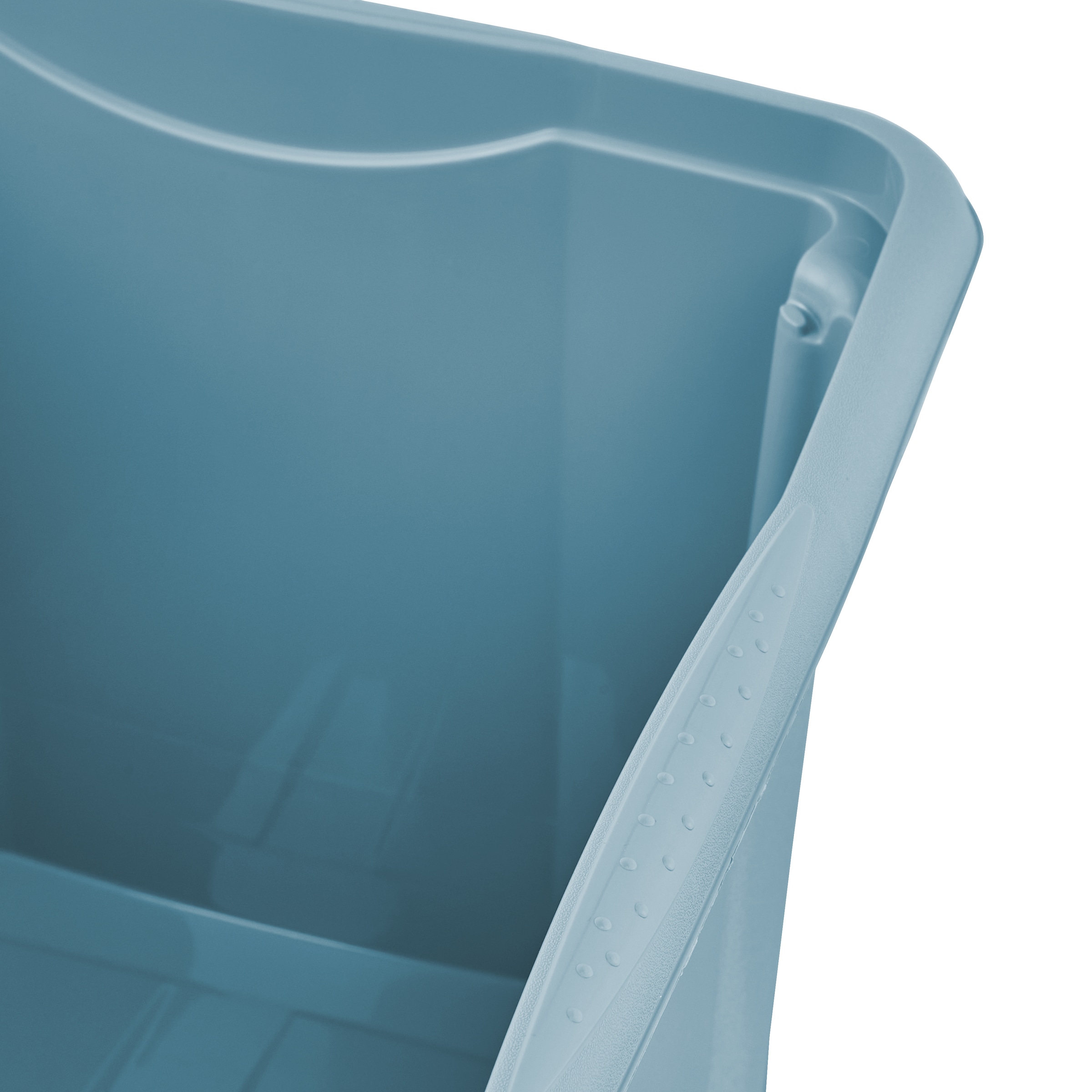 keeeper Aufbewahrungsbox »Emil, Box mit Deckel, 2er Set, 30 L, 45 x 35 x 27 cm« ineinander und aufeinander stapelbar