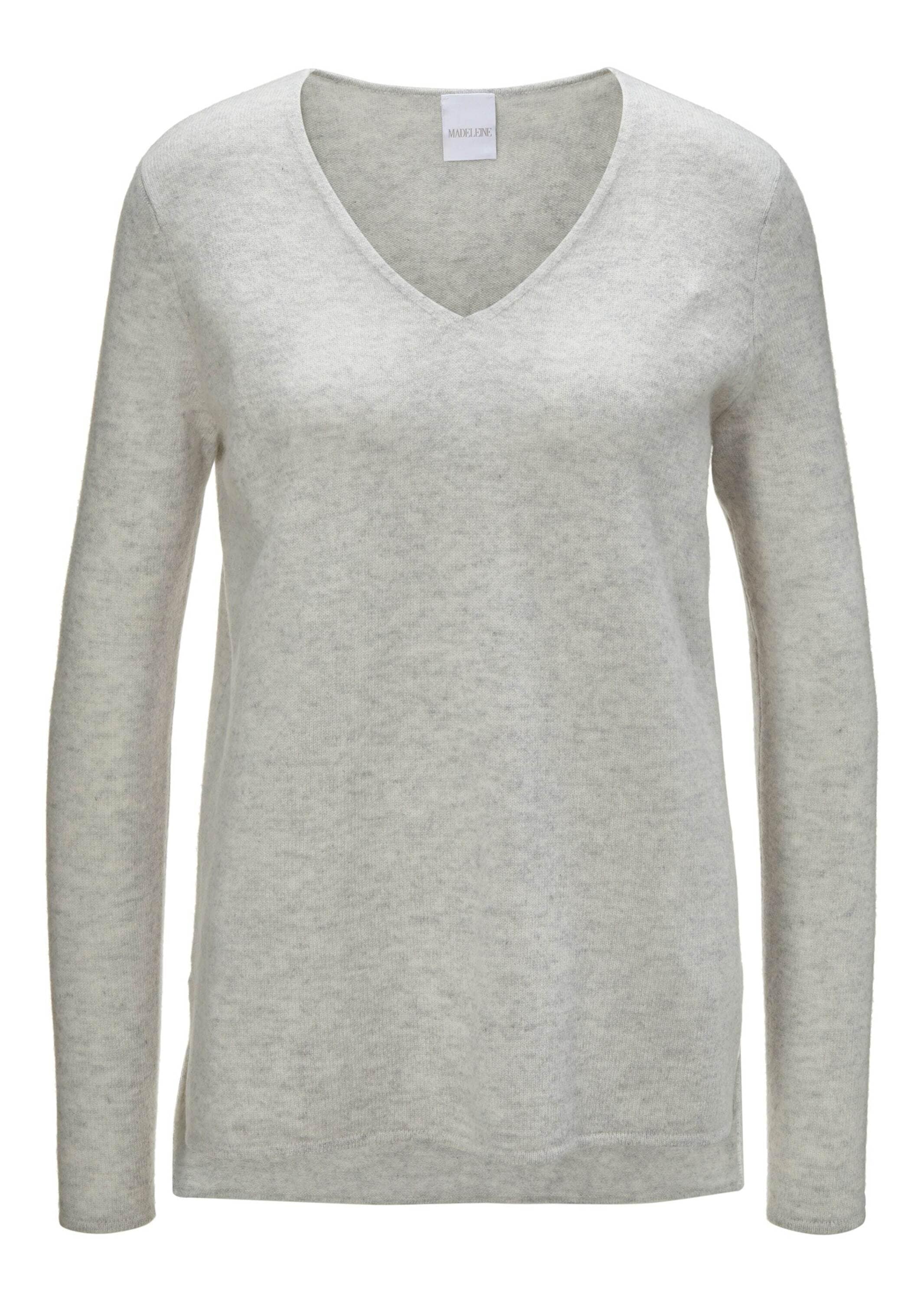 MADELEINE Longpullover "Pullover Kaschmirpullover mit V-Ausschnitt" günstig online kaufen