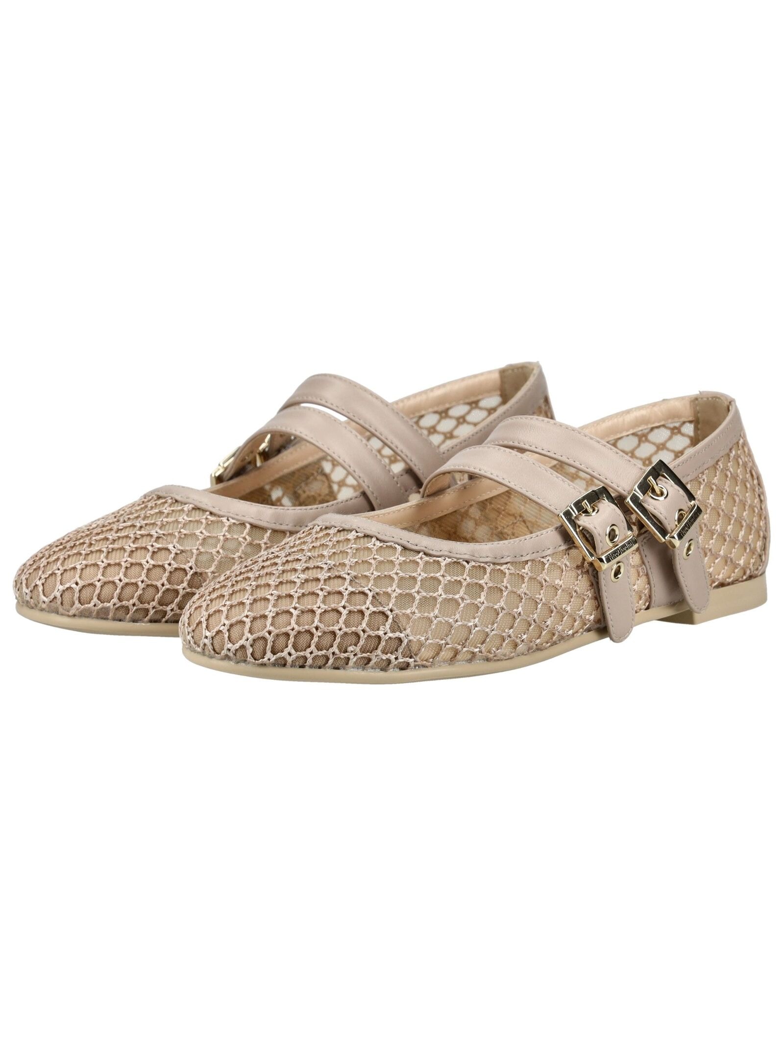Nero Giardini Riemchenballerina »Nero Giardini Ballerinas Leder/Textil«