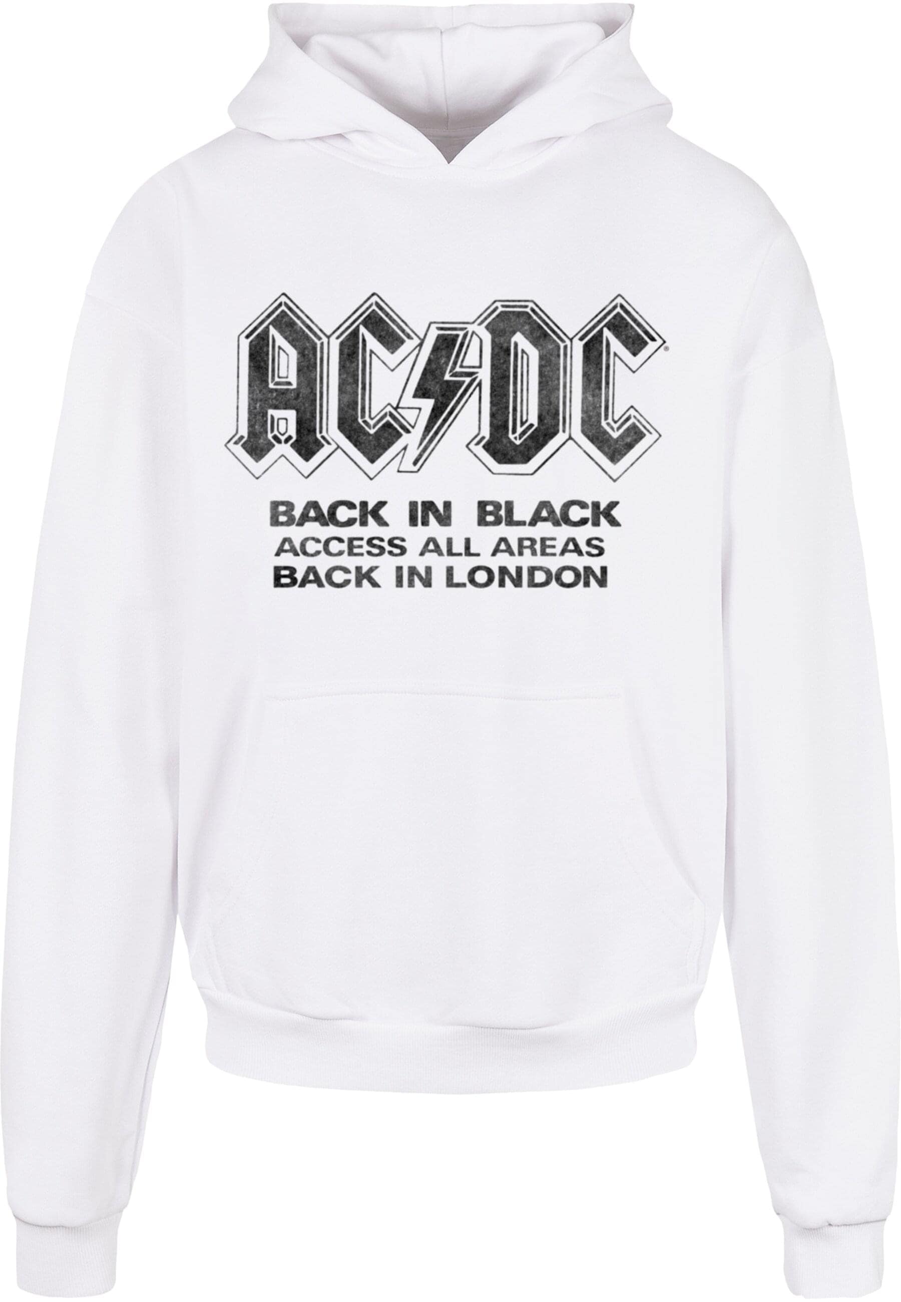 Merchcode Kapuzensweatshirt "Merchcode Herren ACDC - Back In Black Ultra He günstig online kaufen