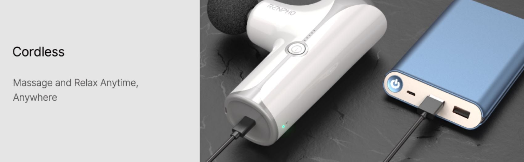 Renpho Massagepistole »Renpho Mini Massage Gun GM173«, Ideal für Menschen, die viel unterwegs sind