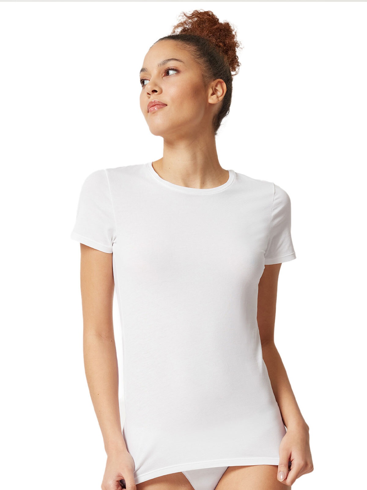 Skiny Unterhemd »2er Pack Damen Shirt kurzarm Cotton Essentials«, (Spar-Pack, 2 Stück St.)