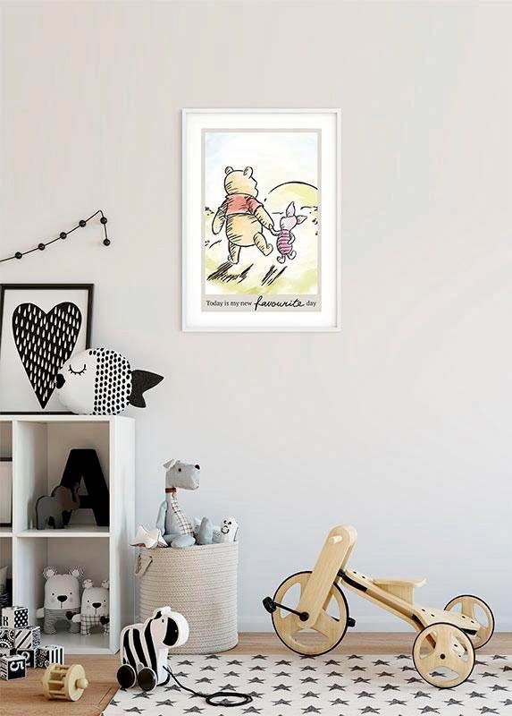 BAUR Disney, | Pooh Today«, »Winnie St.), Poster (1 Wohnzimmer Schlafzimmer, Komar Kinderzimmer,