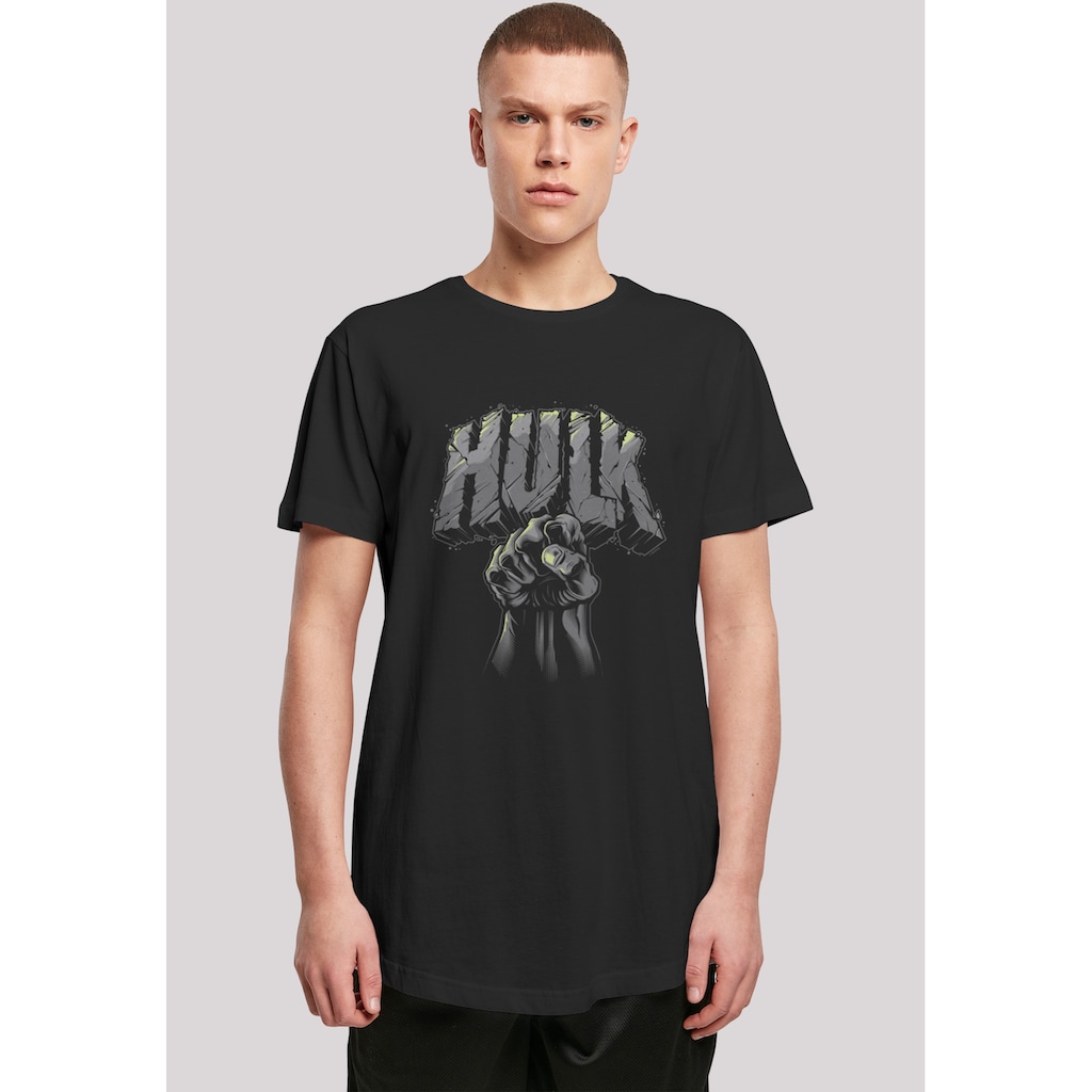 F4NT4STIC T-Shirt »Marvel Superhelden Hulk Punch Logo'«