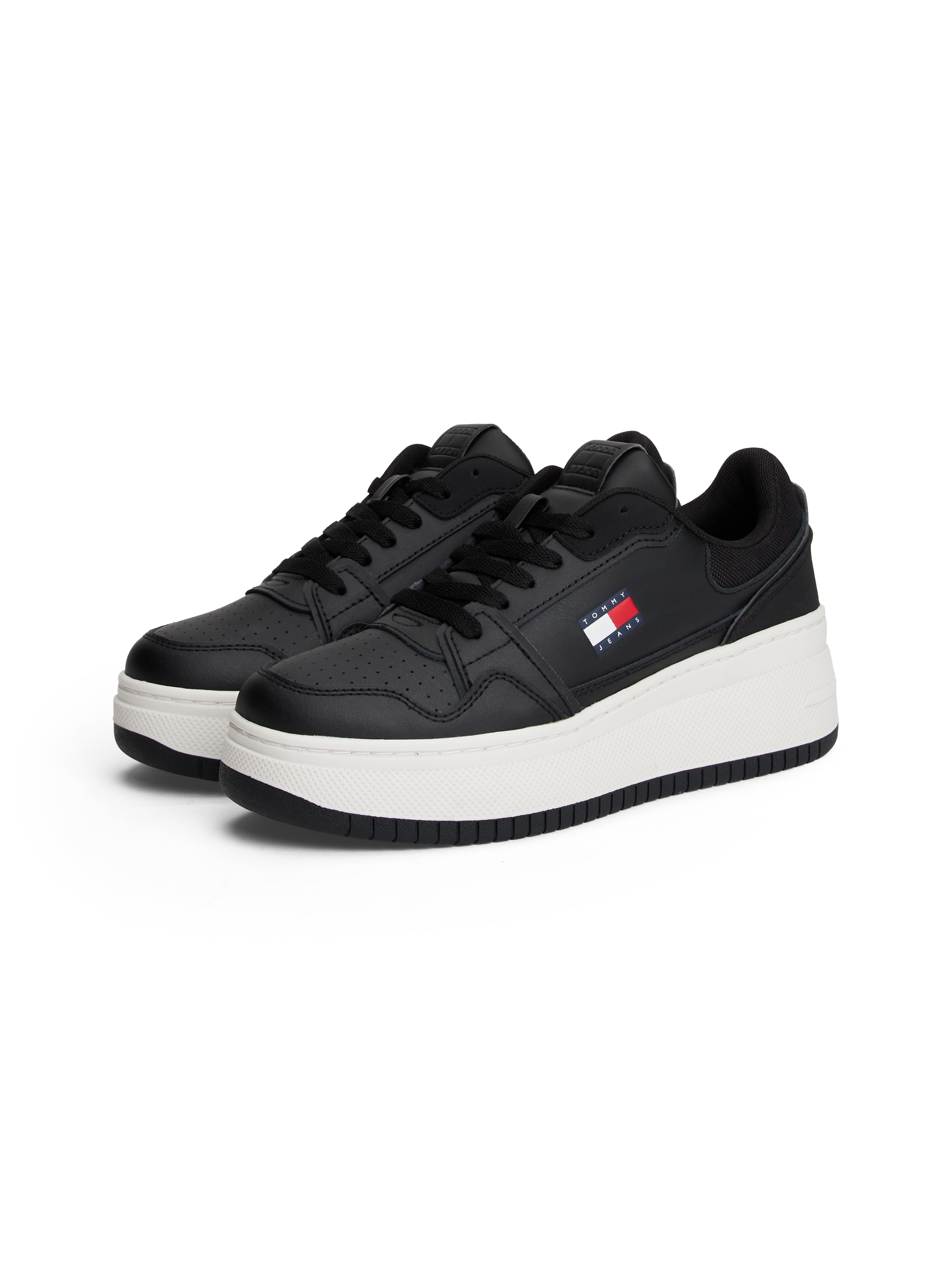 Tommy Jeans Keilsneaker "TJW RETRO BASKET FLATFORM", Plateau, Freizeitschuh günstig online kaufen