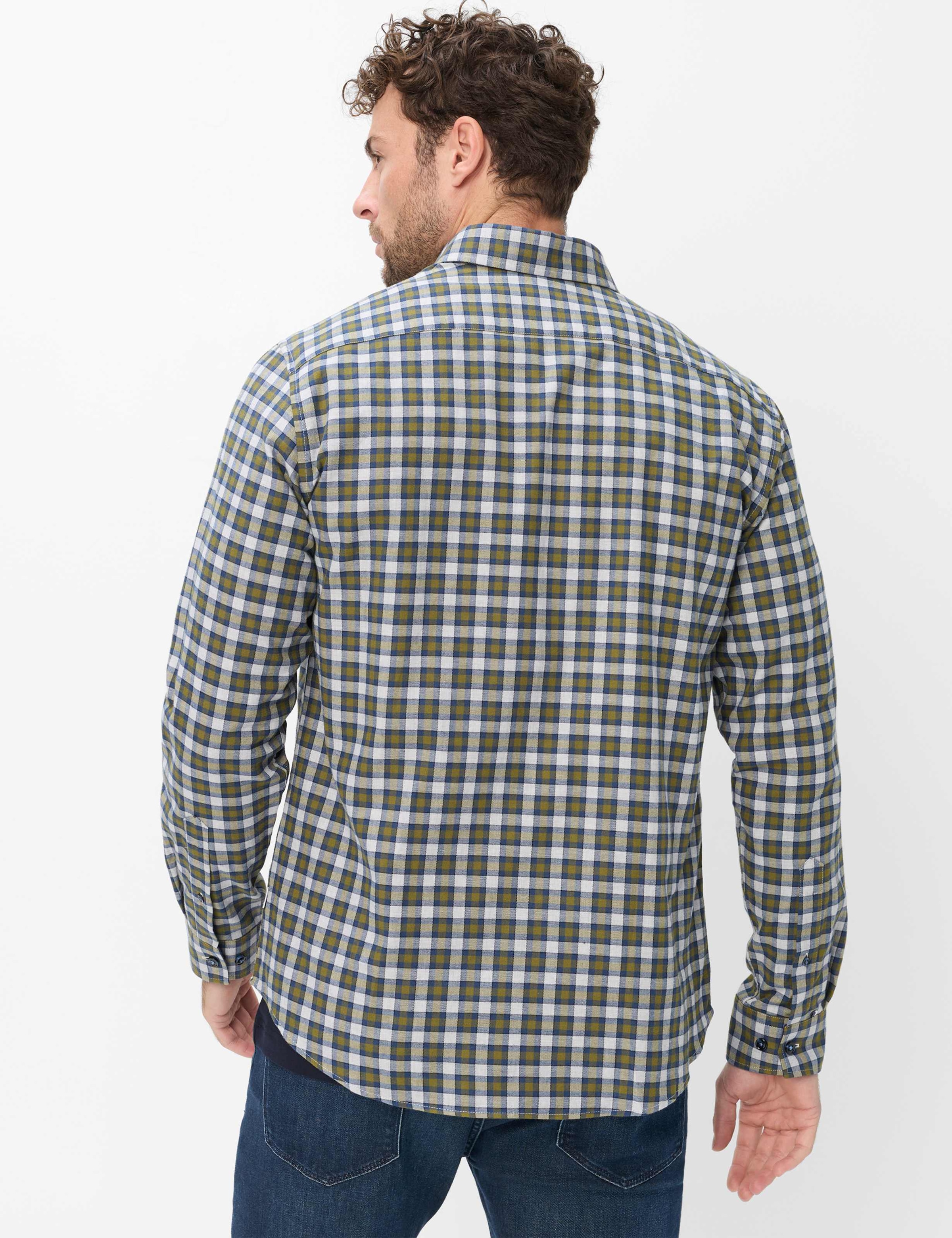Brax Businesshemd »Style DANIEL« Flanell: Herrenhemd aus reiner Baumwolle