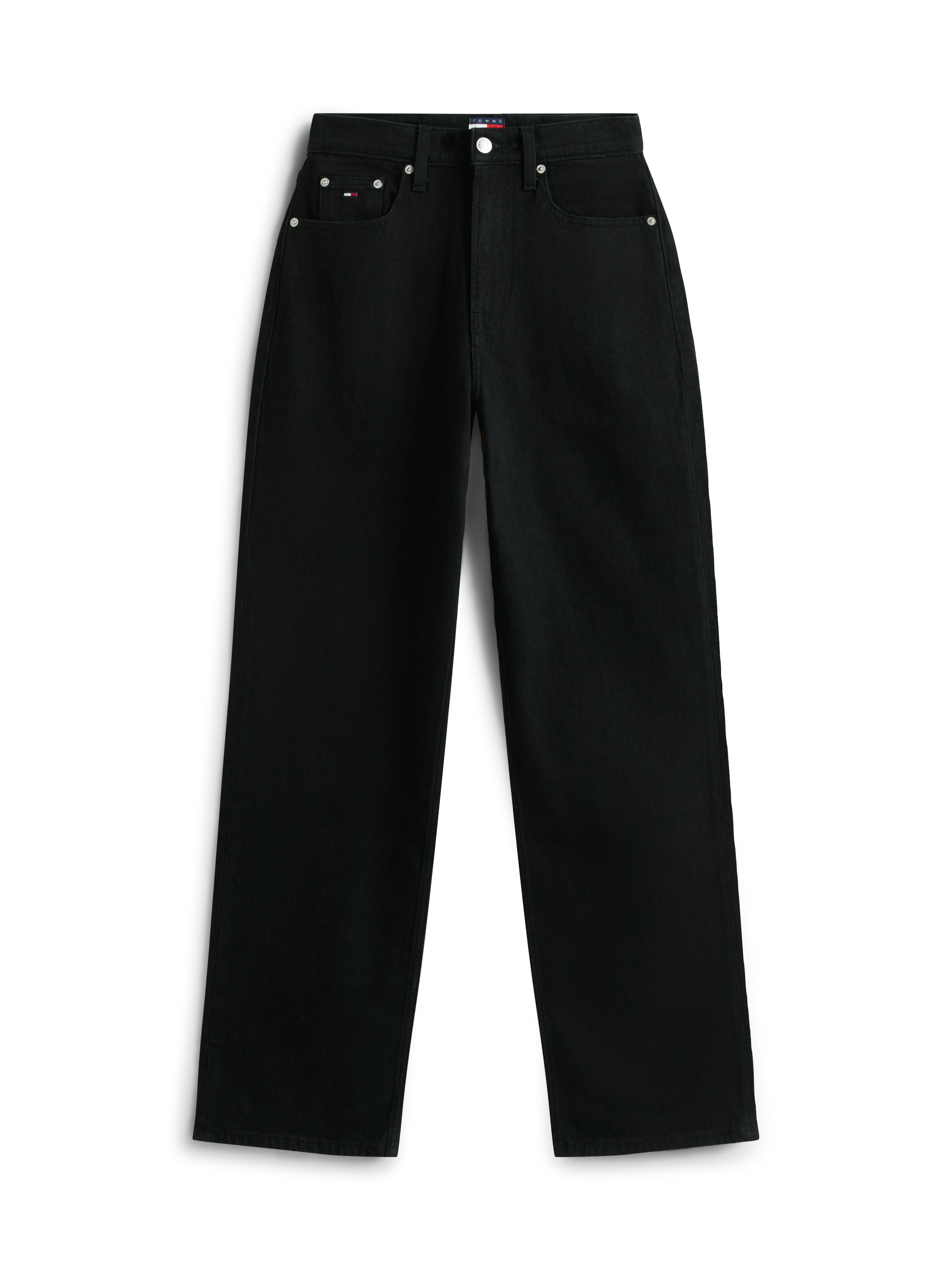 Tommy Jeans Layla HR Slim Straight Jeans Black 30/28 3