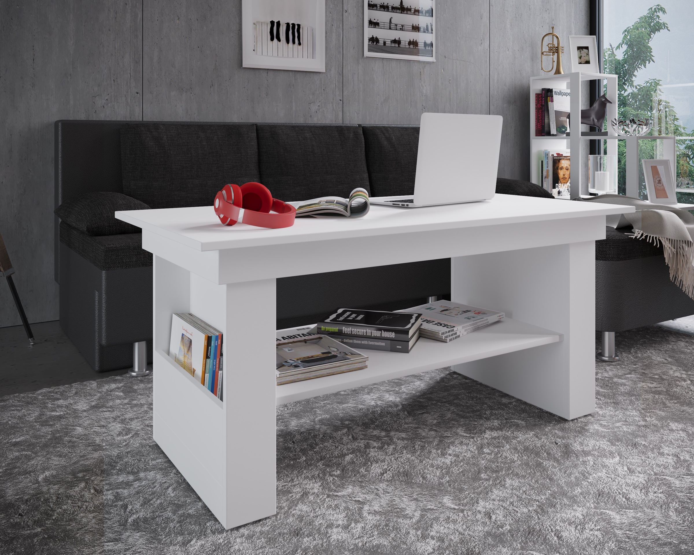 VCM Beistelltisch »Holz Sofatisch Couchtisch Wohnzimmertisch Kobila«