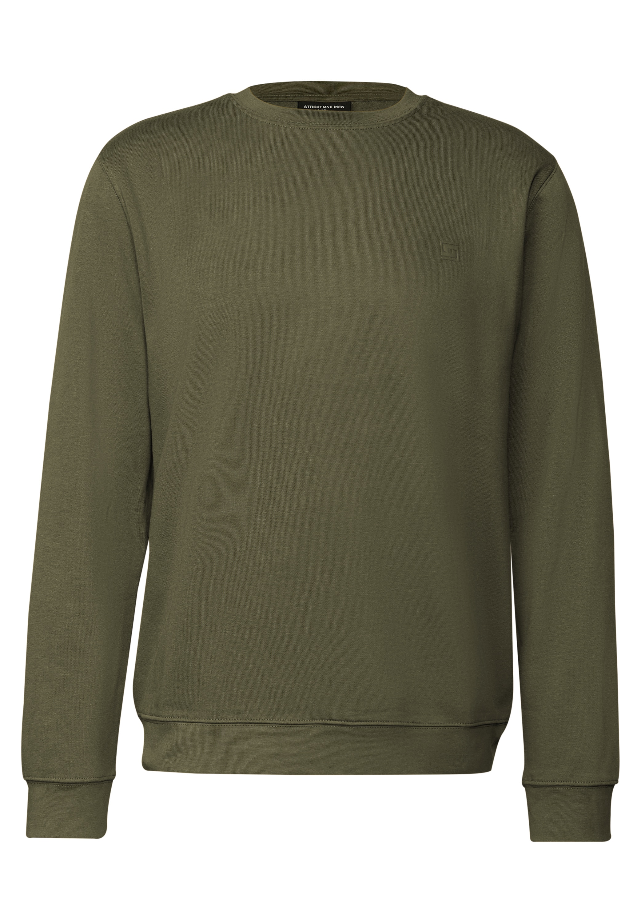 STREET ONE MEN Sweatshirt, im soften Baumwoll-Mix
