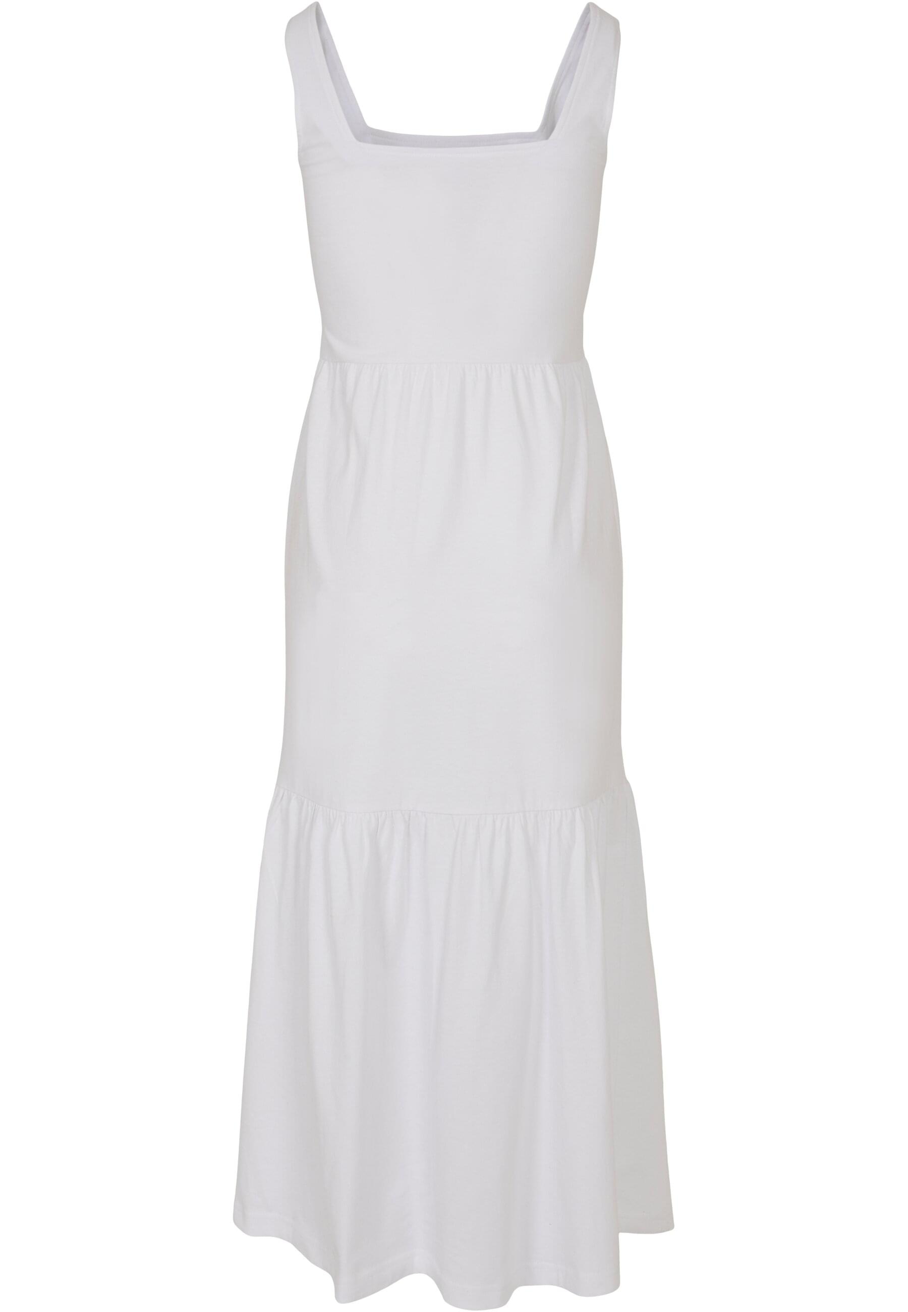 URBAN CLASSICS Shirtkleid »Urban Classics Damen Ladies 7/8 Length Valance Summer Dress«, (1 tlg.)