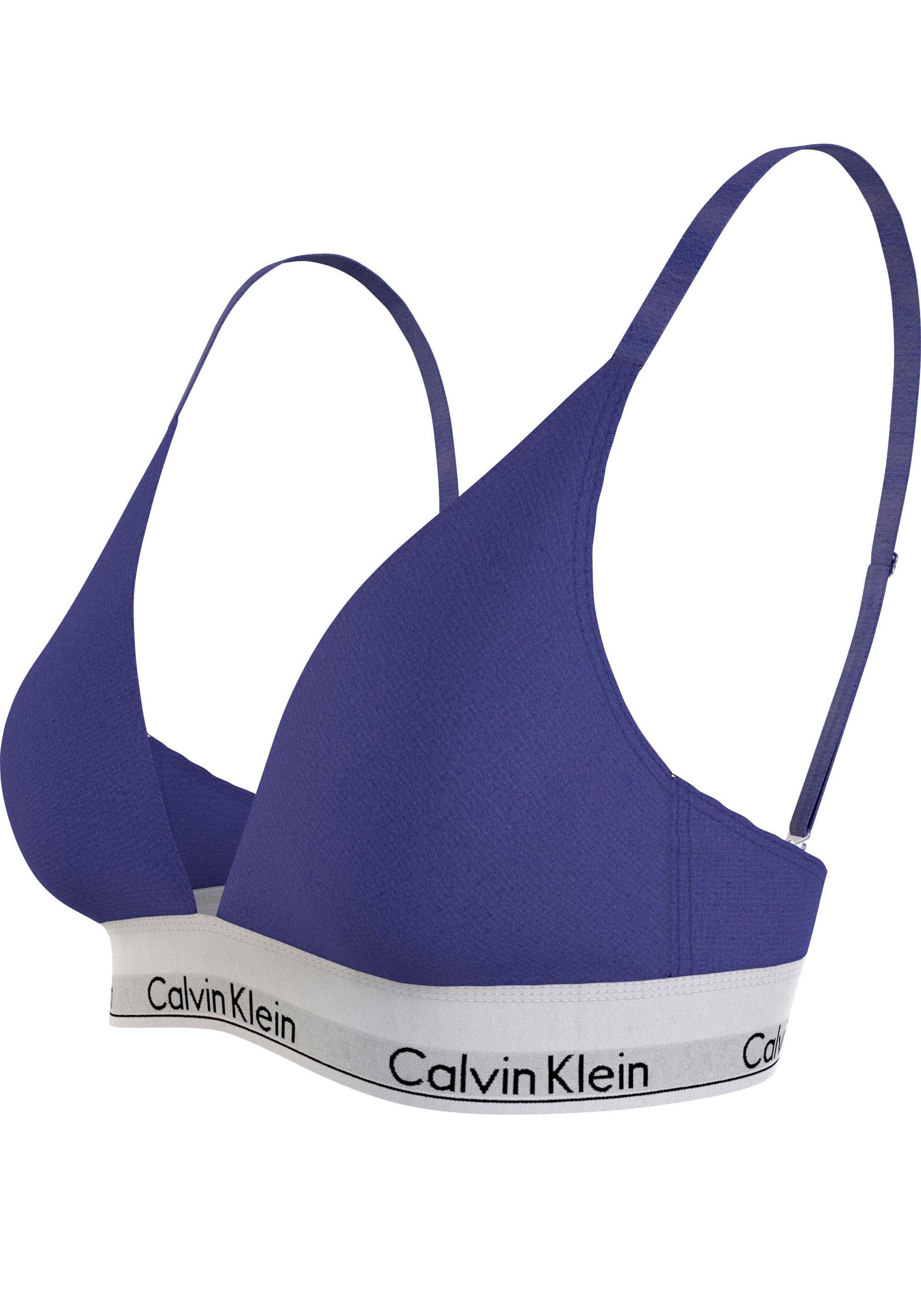 Calvin Klein Underwear Triangel-BH »LGHT LINED TRIANGLE«, mit CK-Logo am Bund