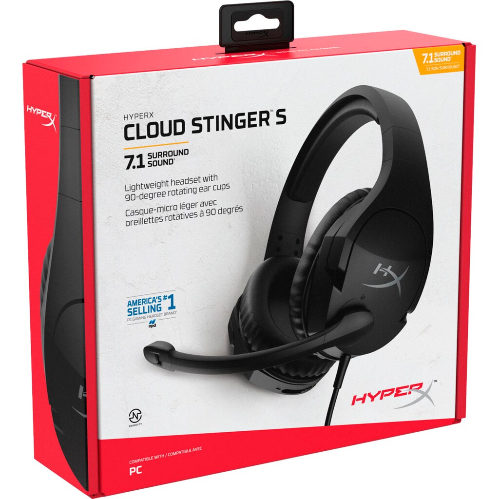 HyperX Gaming-Headset »HyperX Cloud Stinger™ S«, Rauschunterdrückung